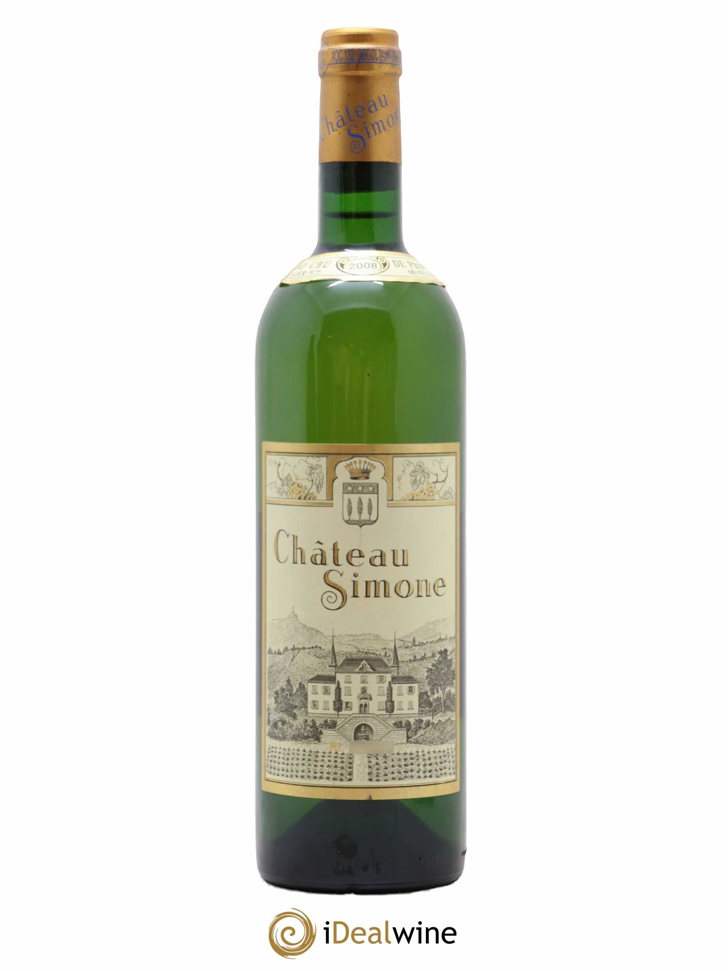 Palette Château Simone Famille Rougier 2008 - Posten von 1 Flasche - 0