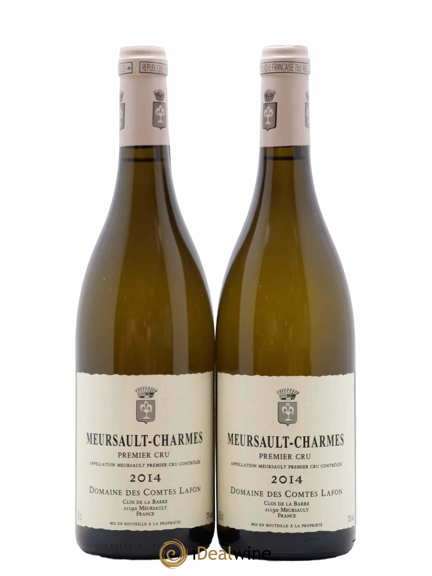 Meursault 1er Cru Charmes Comtes Lafon (Domaine des) 2014 - Lot de 2 bouteilles - 0