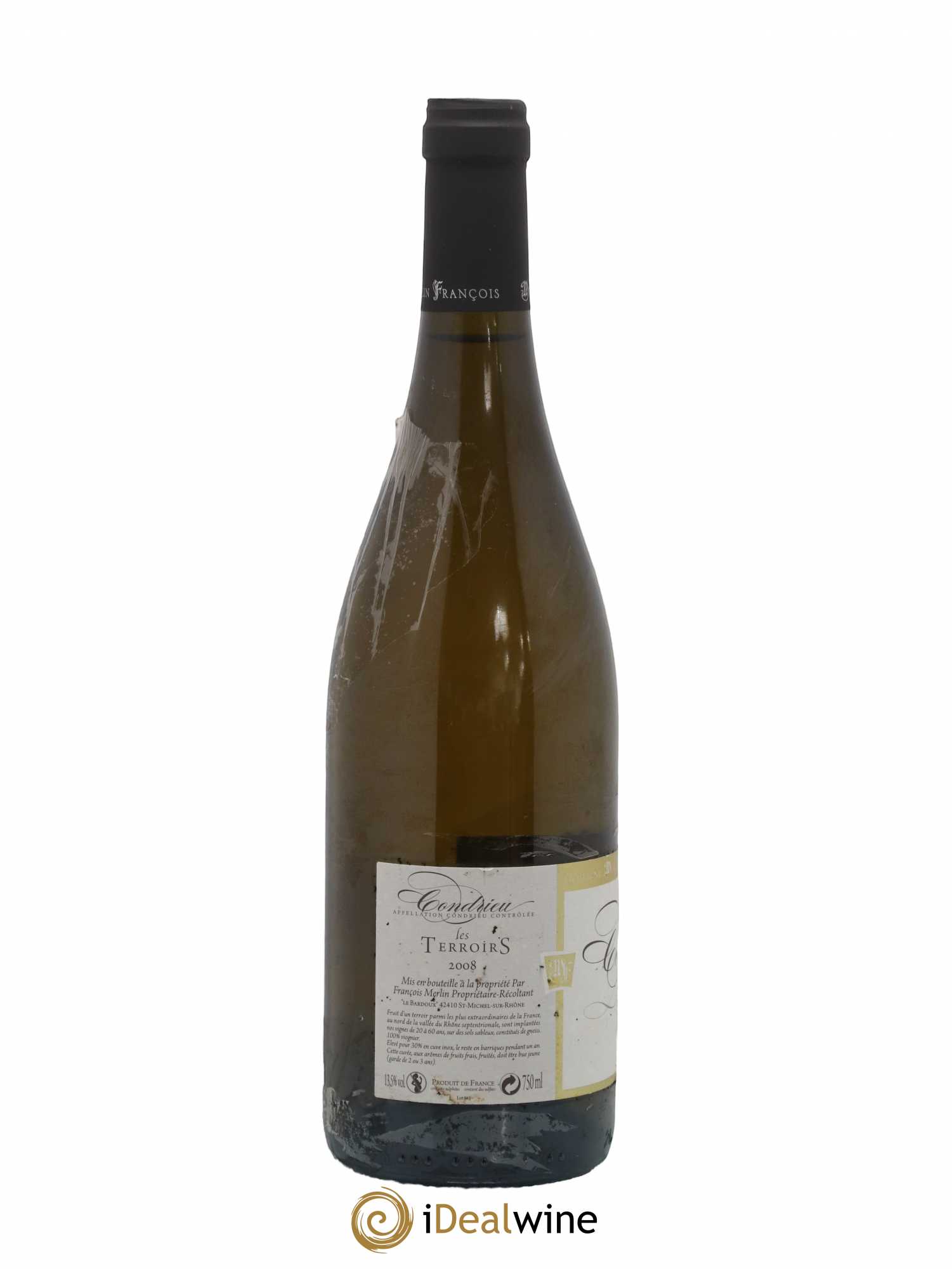 Condrieu Les Terroirs Francois Merlin 2008 - Posten von 1 Flasche - 1
