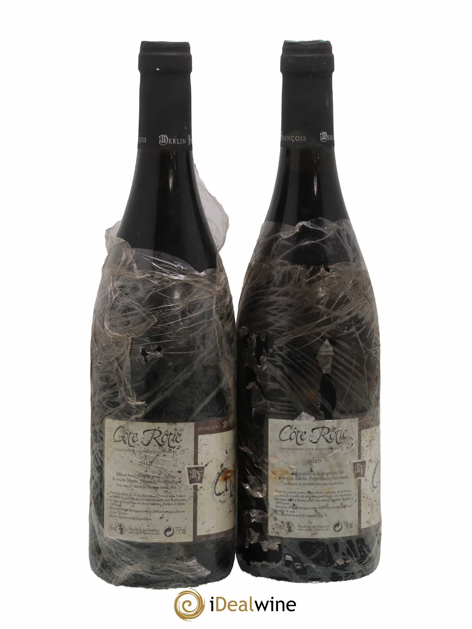 Côte-Rôtie Francois Merlin 2010 - Lot de 2 bouteilles - 1