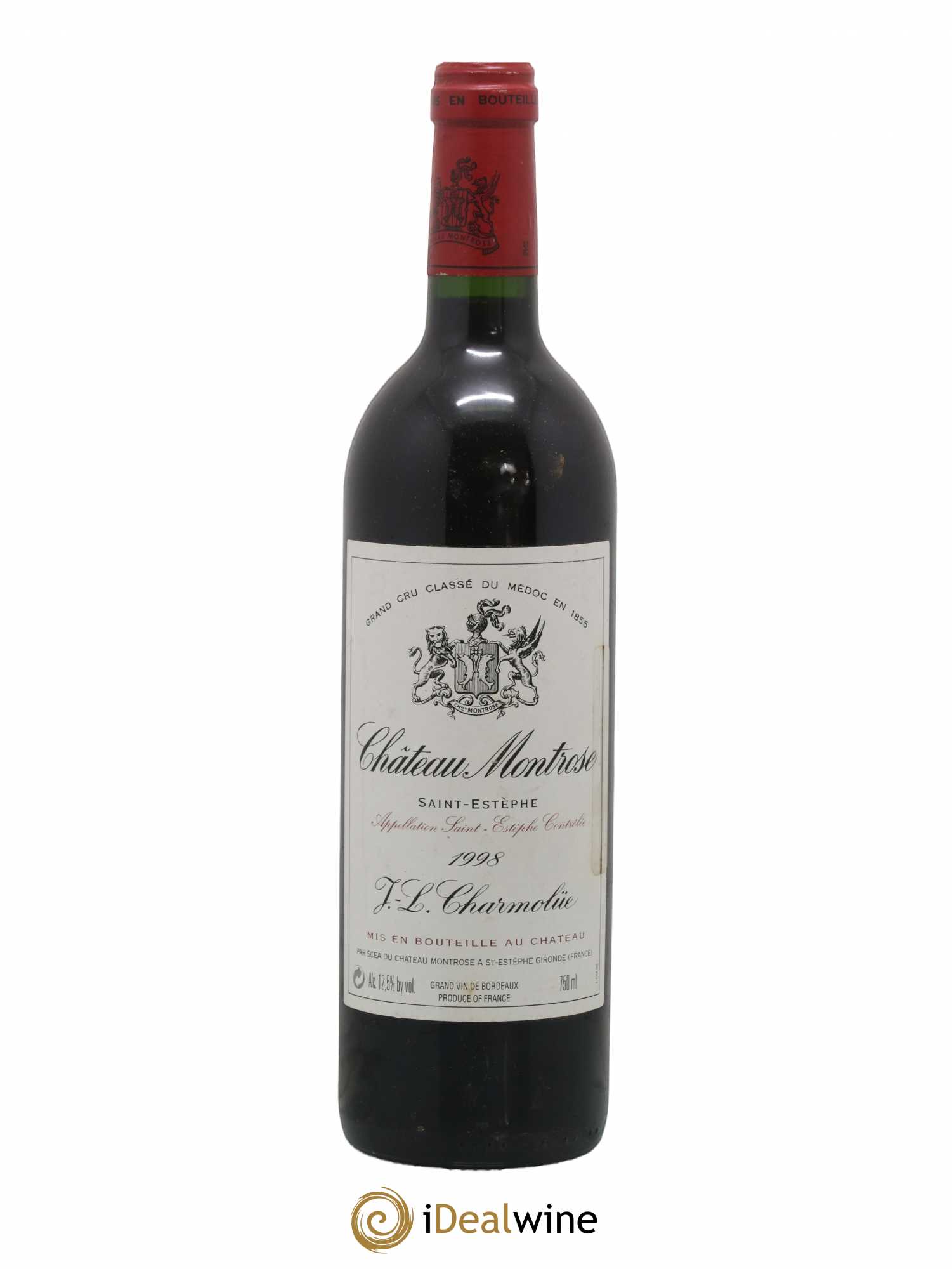 Château Montrose 2ème Grand Cru Classé 1998 - Lot de 1 bouteille - 0