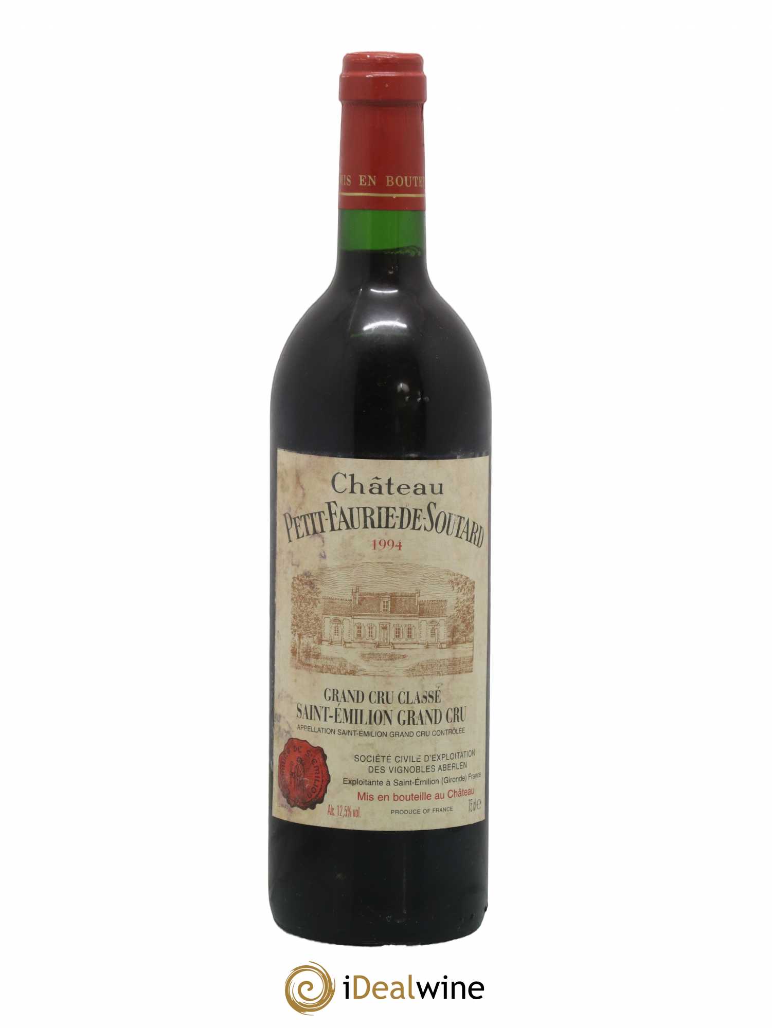 Château Petit Faurie de Soutard Grand Cru Classé 1994 - Lot de 1 bouteille - 0