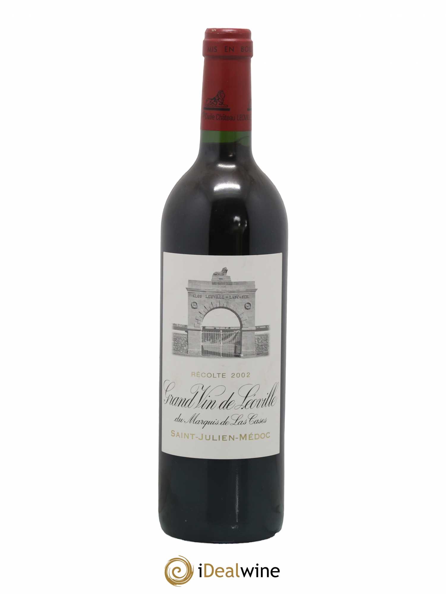 Château Léoville Las Cases 2ème Grand Cru Classé 2002 - Lot de 1 bouteille - 0