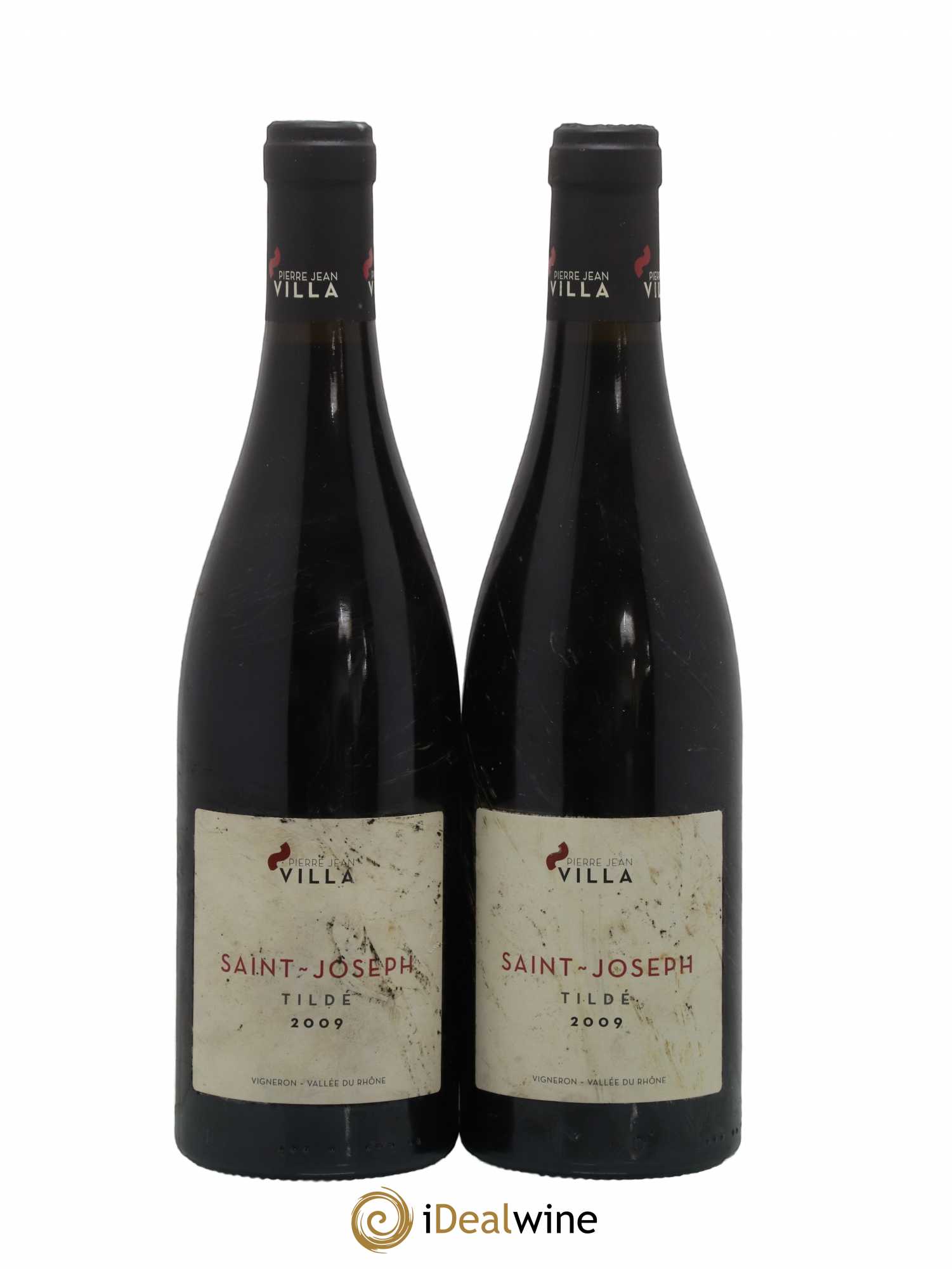 Saint-Joseph Tildé Pierre-Jean Villa 2009 - Lot de 2 bouteilles - 0