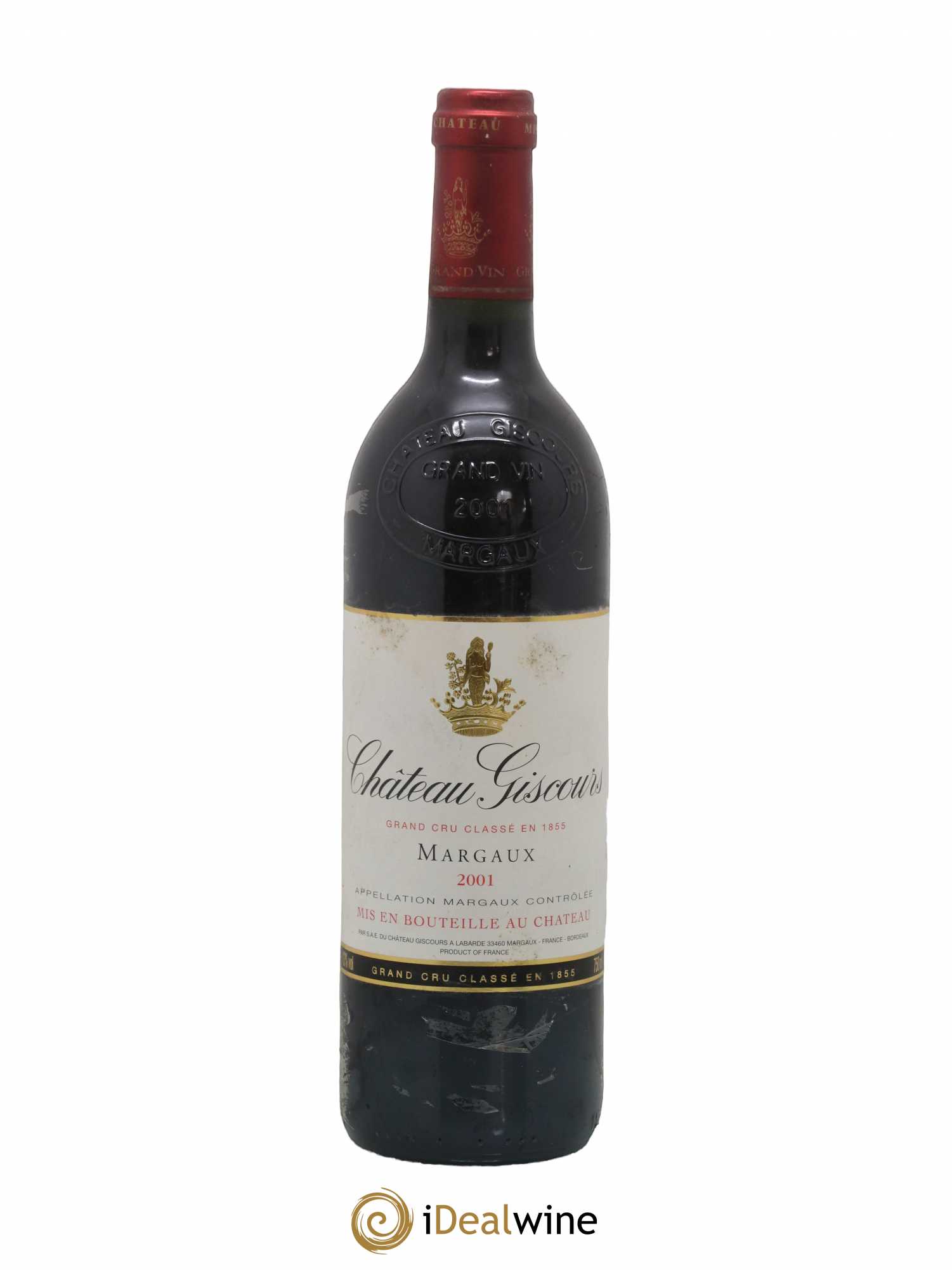 Château Giscours 3ème Grand Cru Classé 2001 - Lot de 1 bouteille - 0