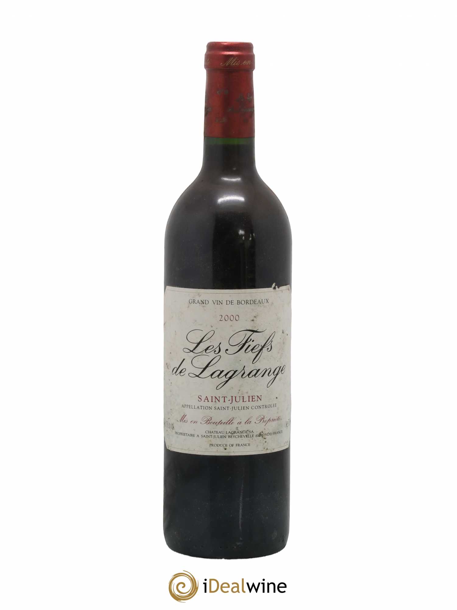 Les Fiefs de Lagrange Second Vin 2000 - Lot de 1 bouteille - 0