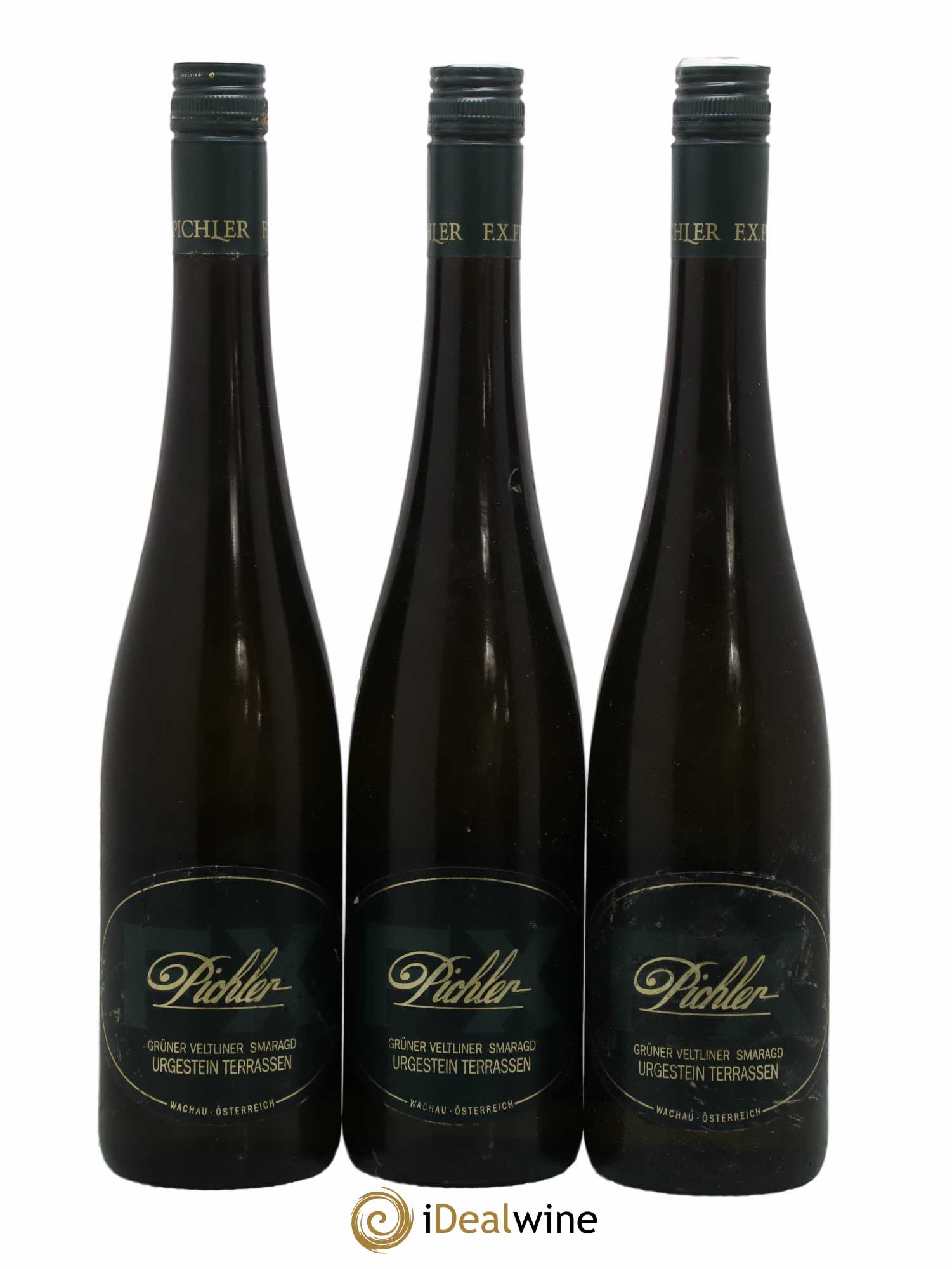 Gruner Veltliner F.X. Pichler Urgestein Terrassen Smaragd 2011 - Lot de 3 bouteilles - 0