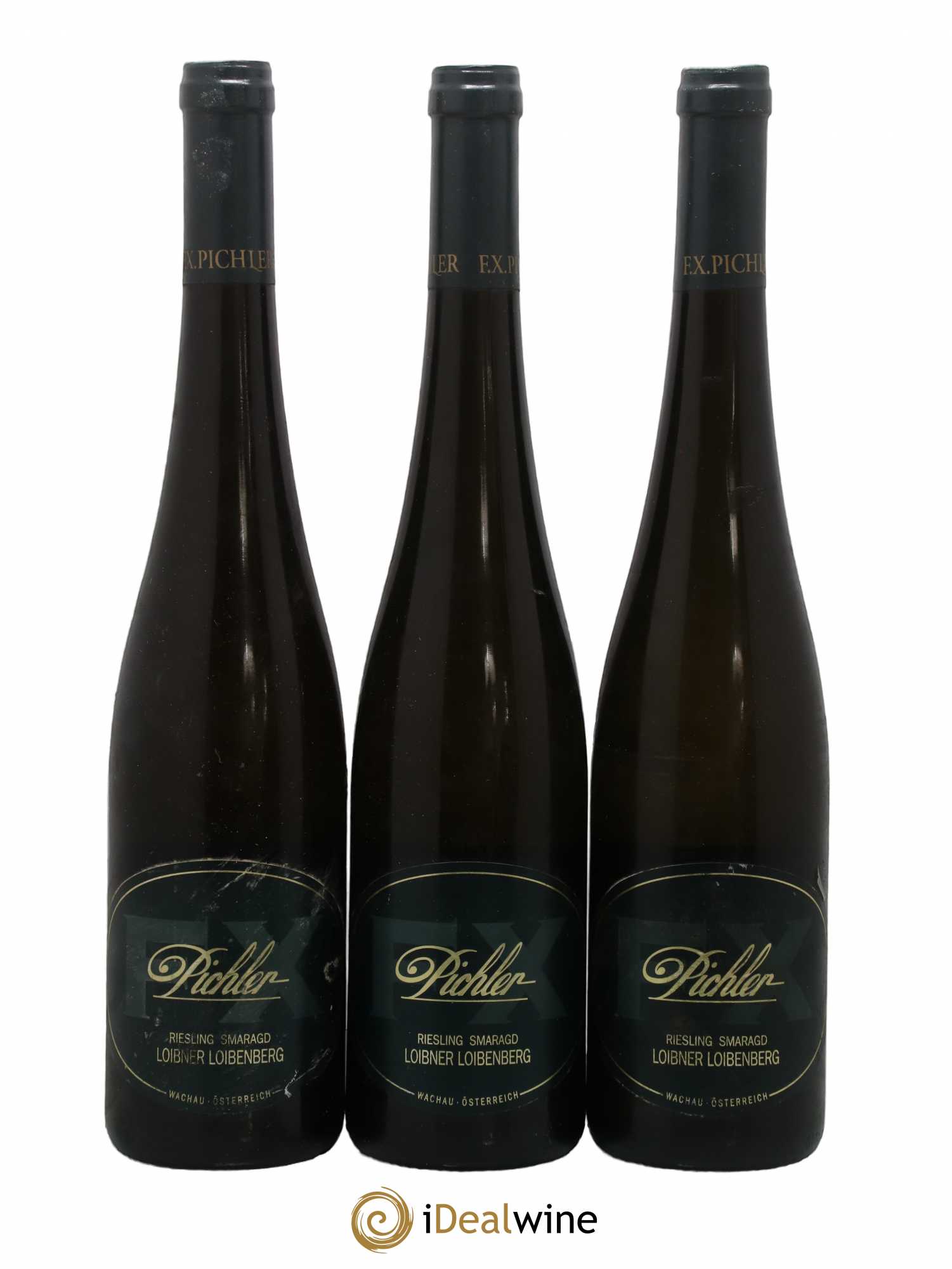 Autriche Loibner Loibenberg Riesling Smaragd F.X Pichler 2011 - Posten von 3 Flaschen - 0