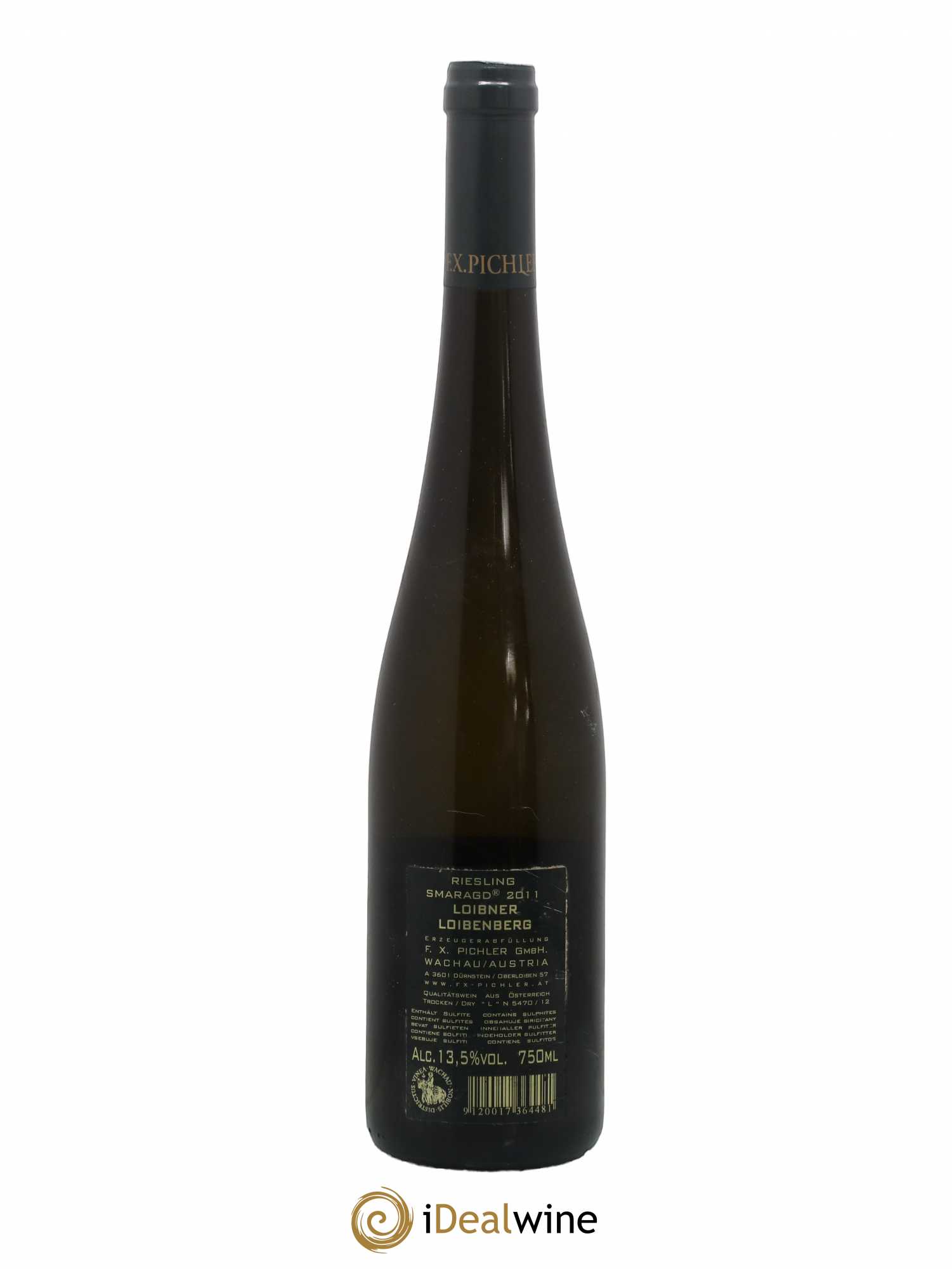 Autriche Loibner Loibenberg Riesling Smaragd F.X Pichler 2011 - Posten von 1 Flasche - 1