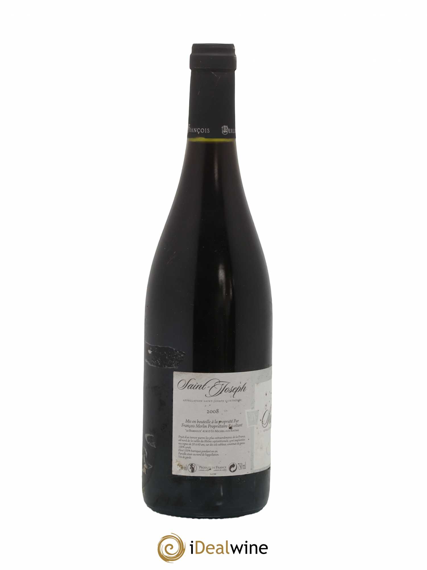 Saint-Joseph Francois Merlin 2008 - Lot de 1 bouteille - 1