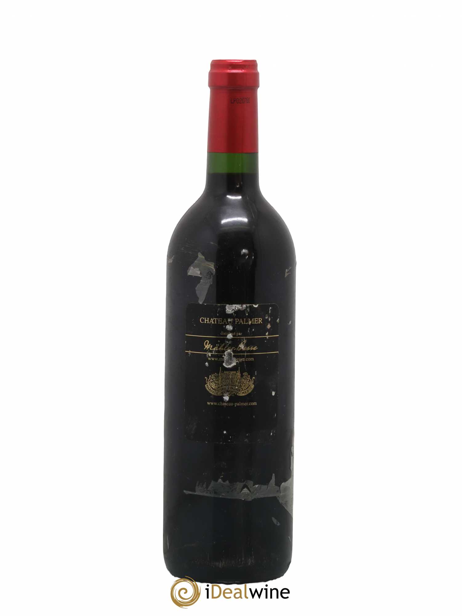 Château Palmer 3ème Grand Cru Classé 2002 - Lot de 1 bouteille - 1