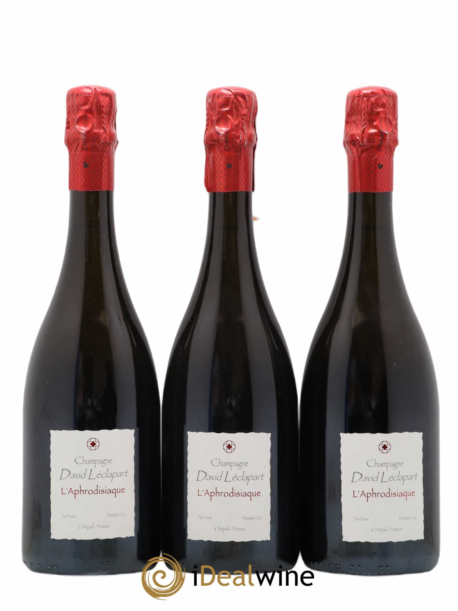 Champagne L'Aphrodisiaque Premier Cru David Léclapart 2017 - Posten von 3 Flaschen - 0