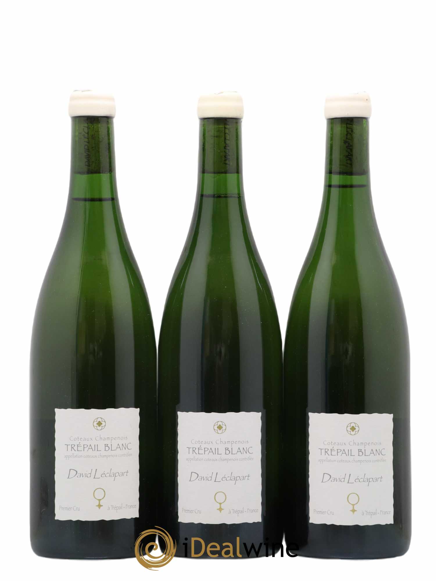 Coteaux Champenois Premier Cru Trapail Blanc David Leclapart 2020 - Posten von 3 Flaschen - 0