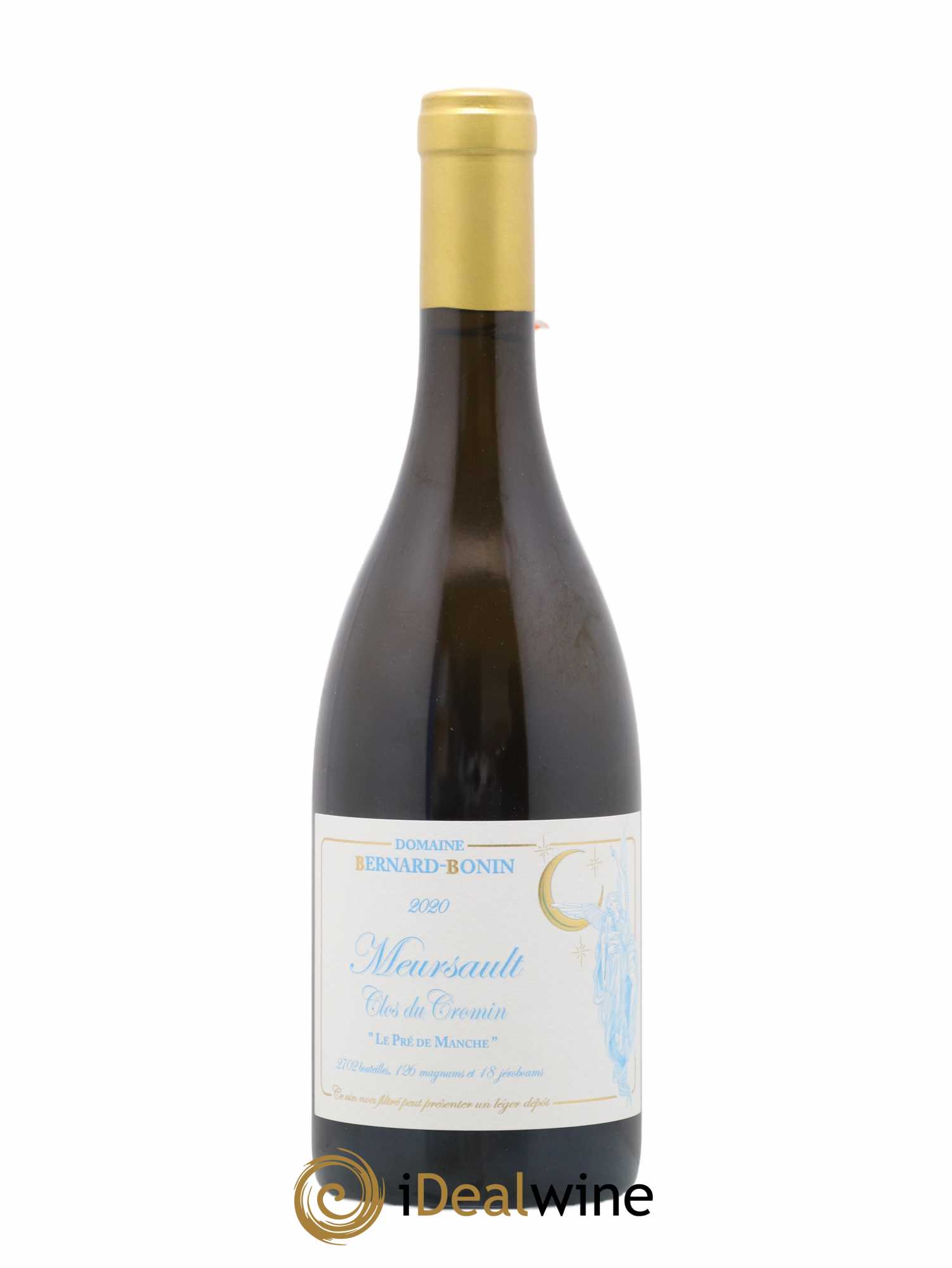 Meursault Clos du Cromin Bernard Bonin 2020 - Lot de 1 bouteille - 0