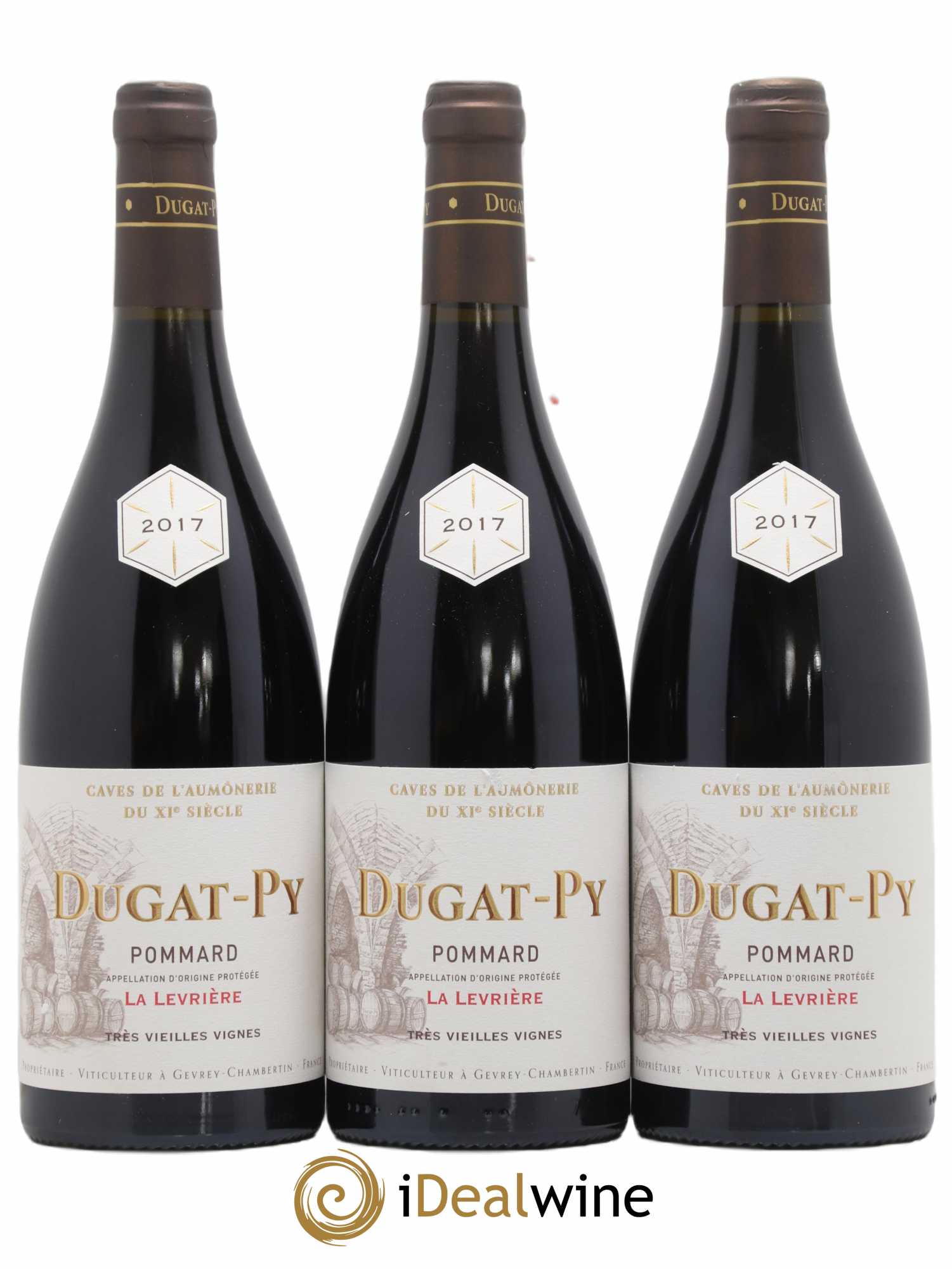 Pommard La Levrière Dugat-Py Très Vieilles Vignes 2017 - Lot de 3 bouteilles - 0