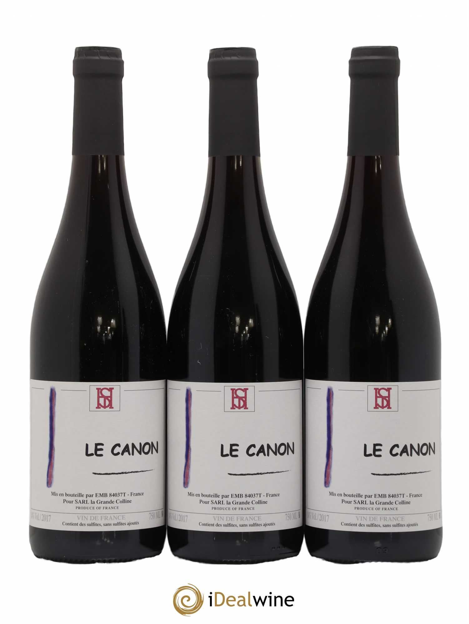 Vin de France Le Canon Hirotake Ooka - Domaine La Grande Colline 2017 - Lotto di 6 bottiglie - 2