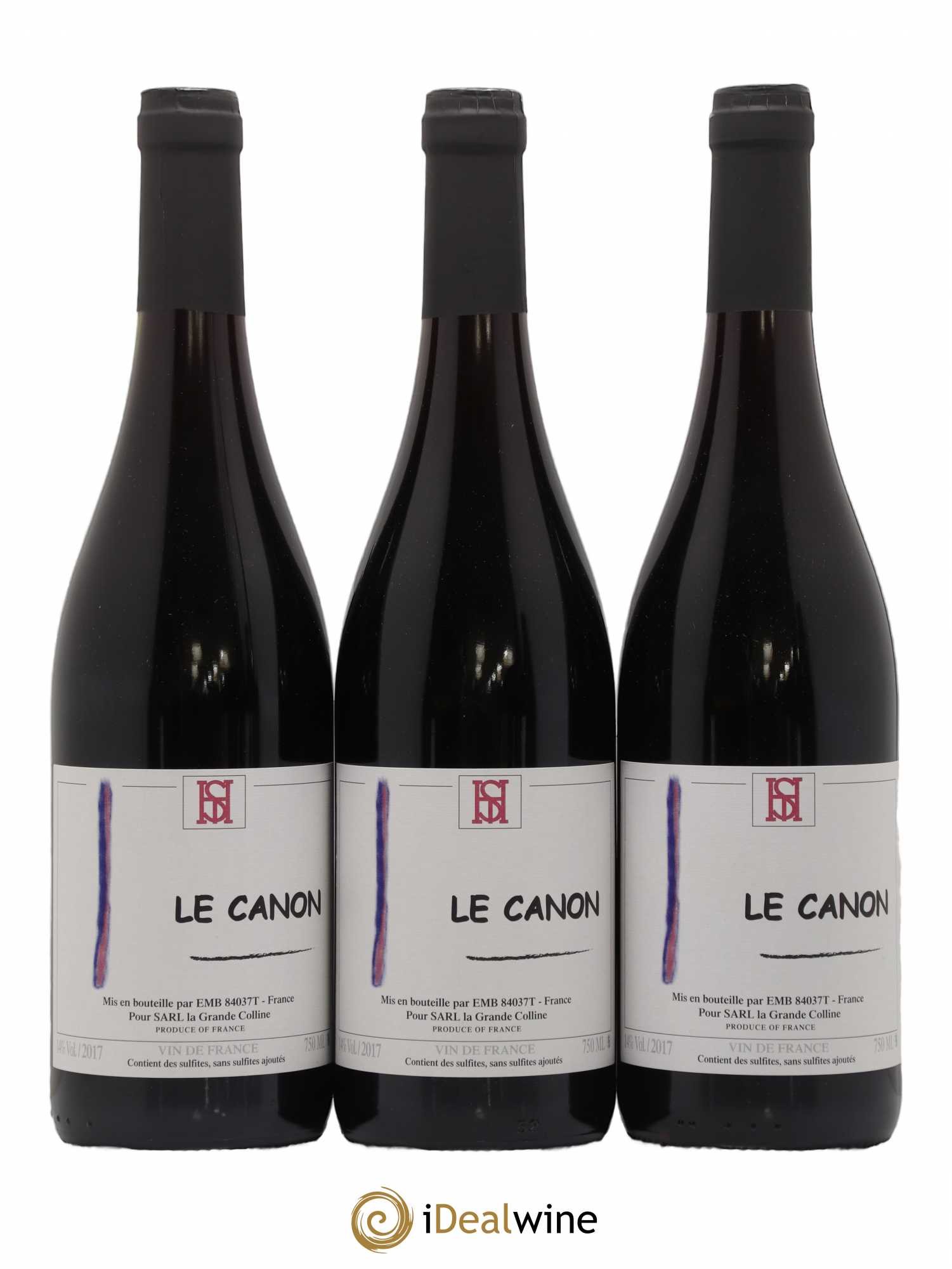 Vin de France Le Canon Hirotake Ooka - Domaine La Grande Colline 2017 - Lot de 6 bouteilles - 2