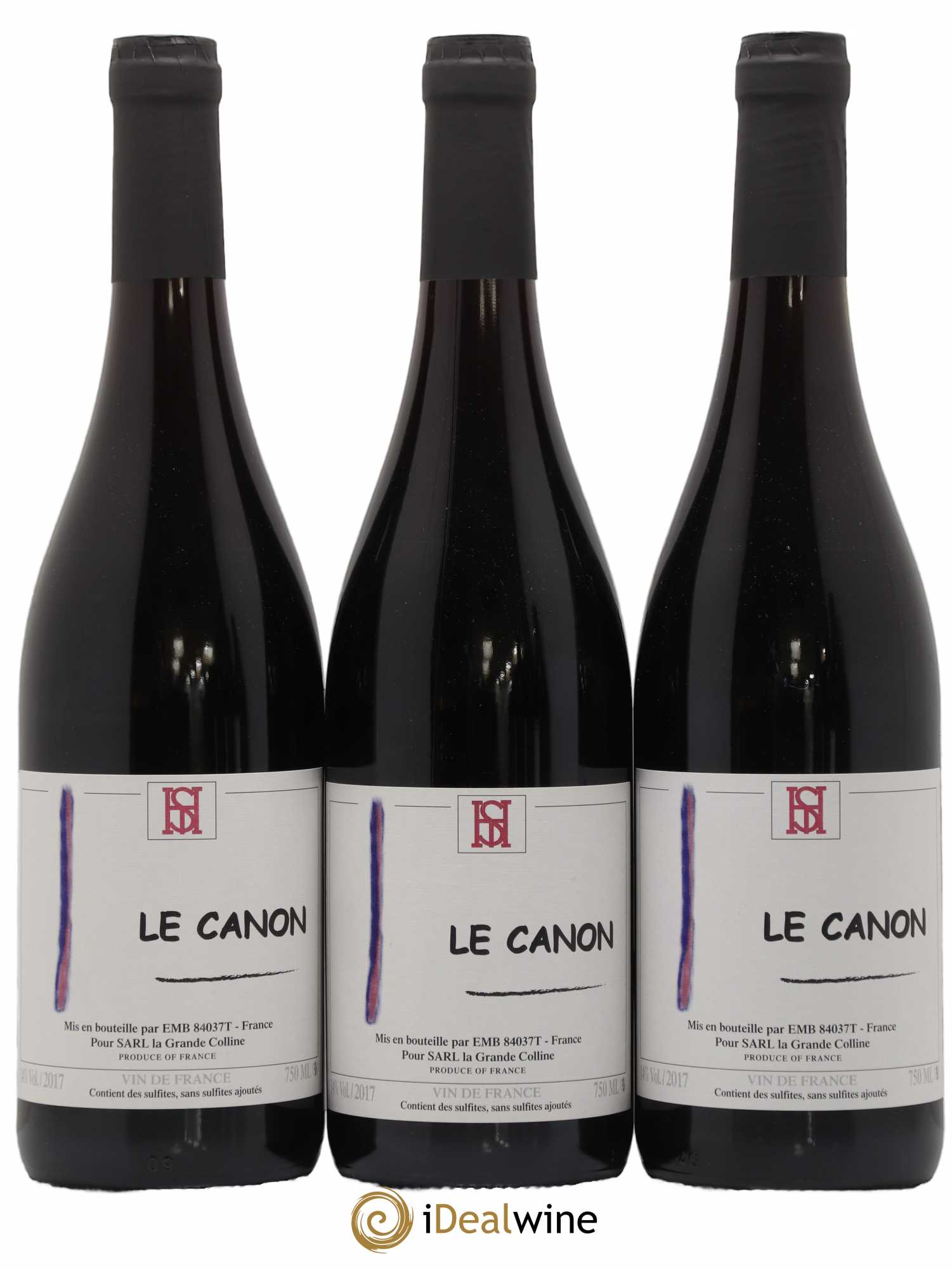 Vin de France Le Canon Hirotake Ooka - Domaine La Grande Colline 2017 - Lot de 6 bouteilles - 2
