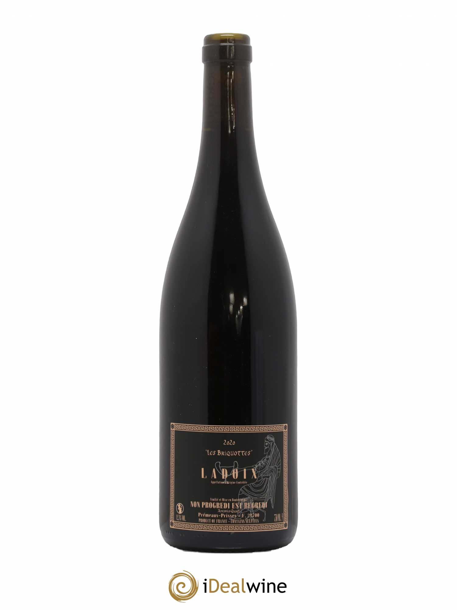 Ladoix Les Briquottes Antonio Quari Non Progredi Est Regredi 2020 - Lot de 1 bouteille - 1