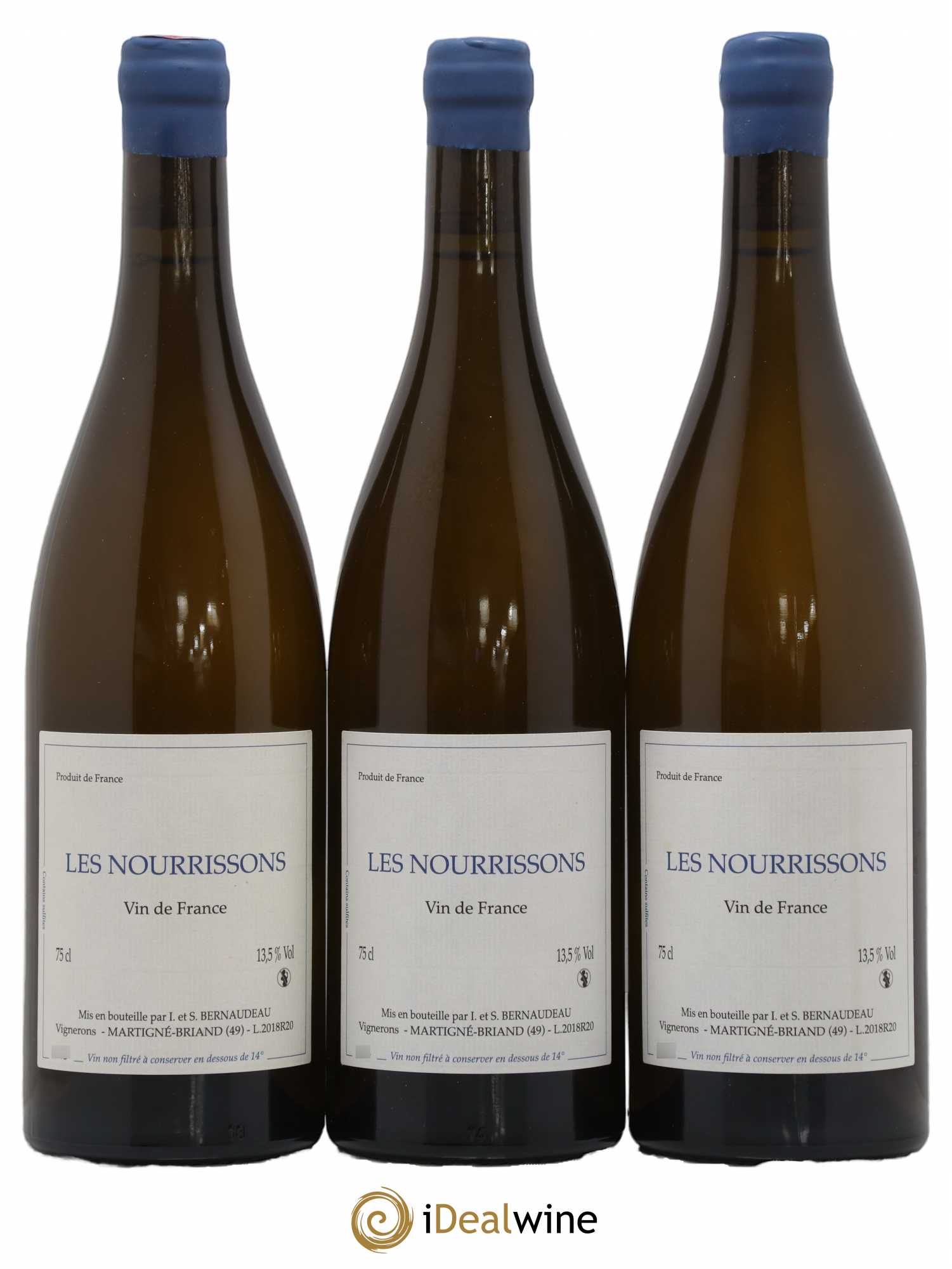Vin de France Les Nourrissons Stéphane Bernaudeau 2018 - Lot de 3 bouteilles - 0