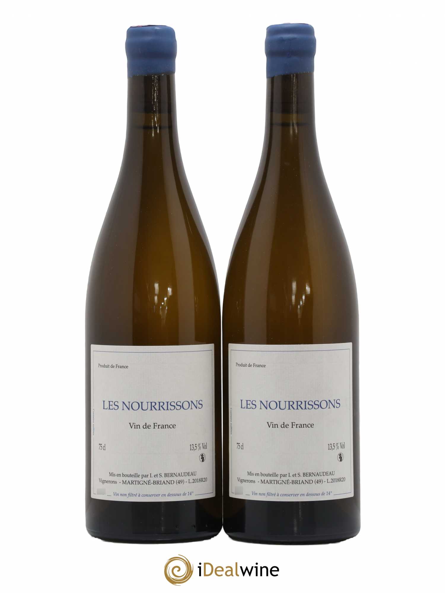 Vin de France Les Nourrissons Stéphane Bernaudeau 2018 - Lot de 2 bouteilles - 0
