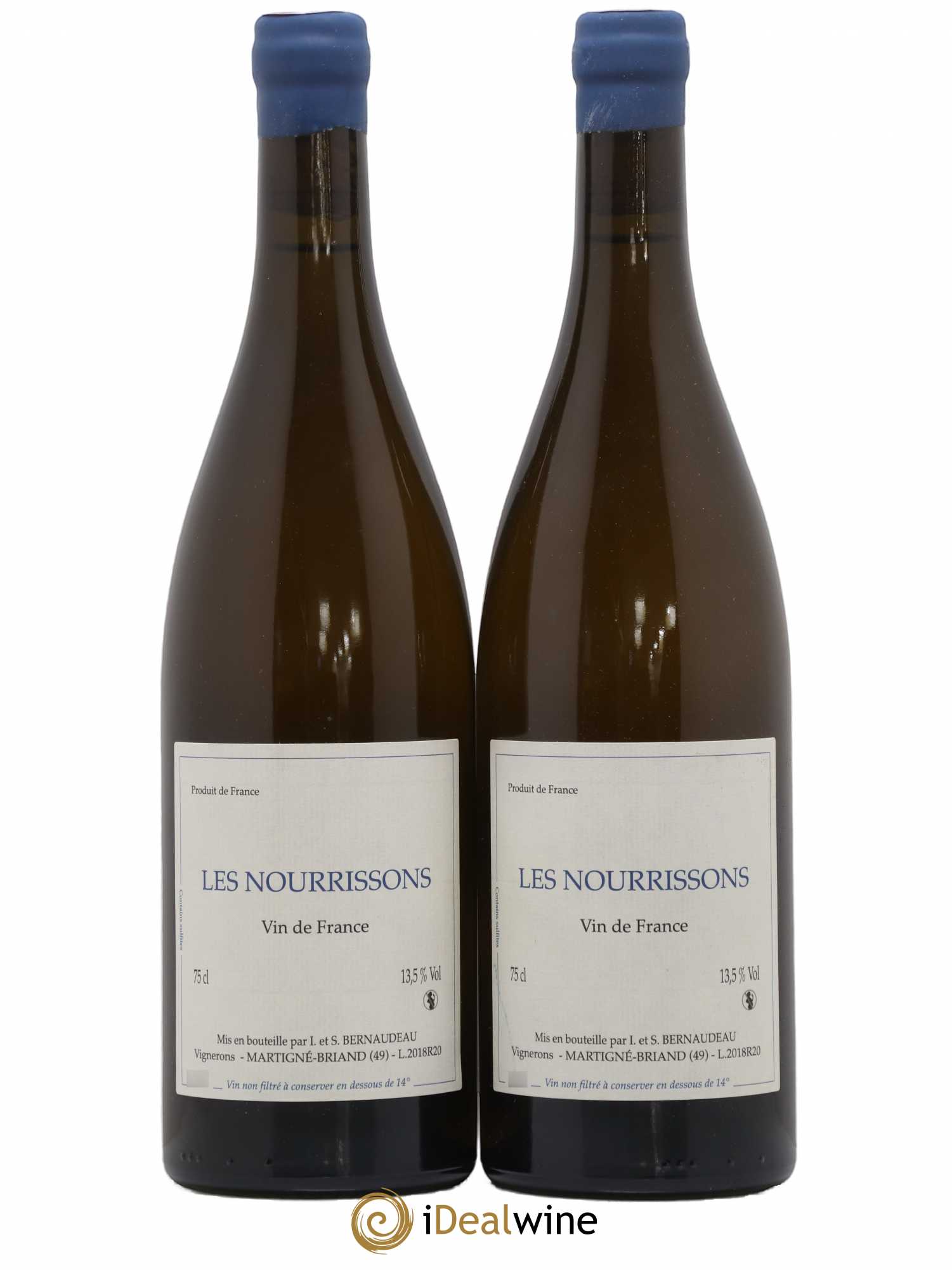 Vin de France Les Nourrissons Stéphane Bernaudeau 2018 - Lot de 2 bouteilles - 0
