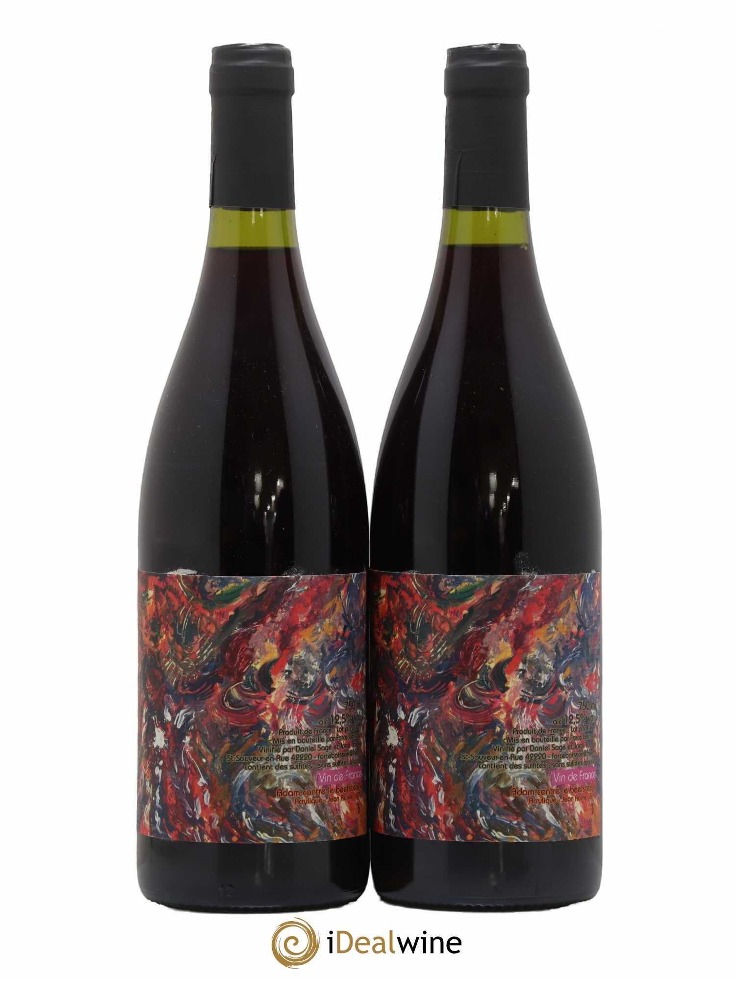Vin de France Adam Contre le Beefsteak Daniel Sage 2018 - Lot de 2 bouteilles - 0