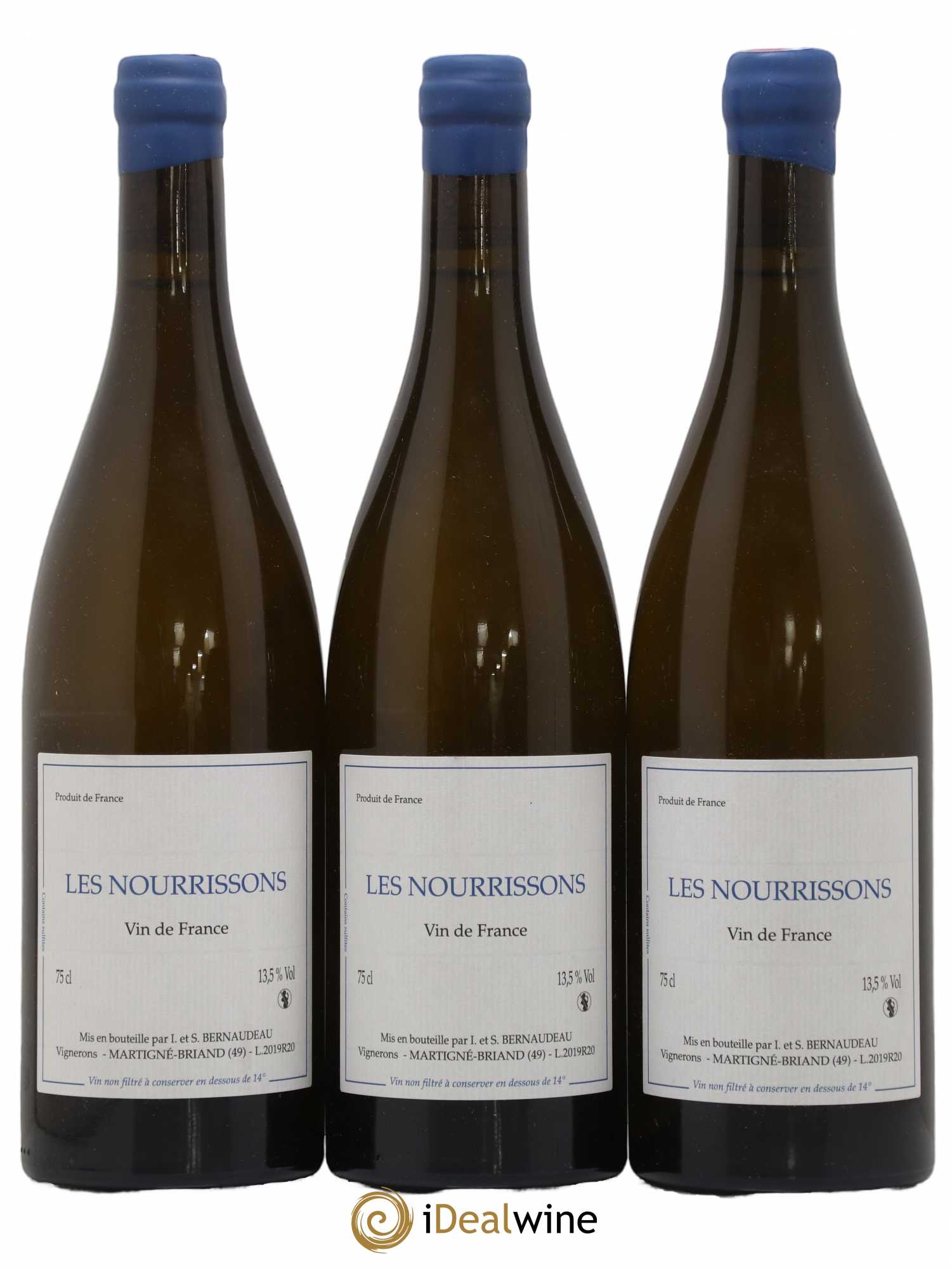 Vin de France Les Nourrissons Stéphane Bernaudeau 2019 - Lot de 3 bouteilles - 0