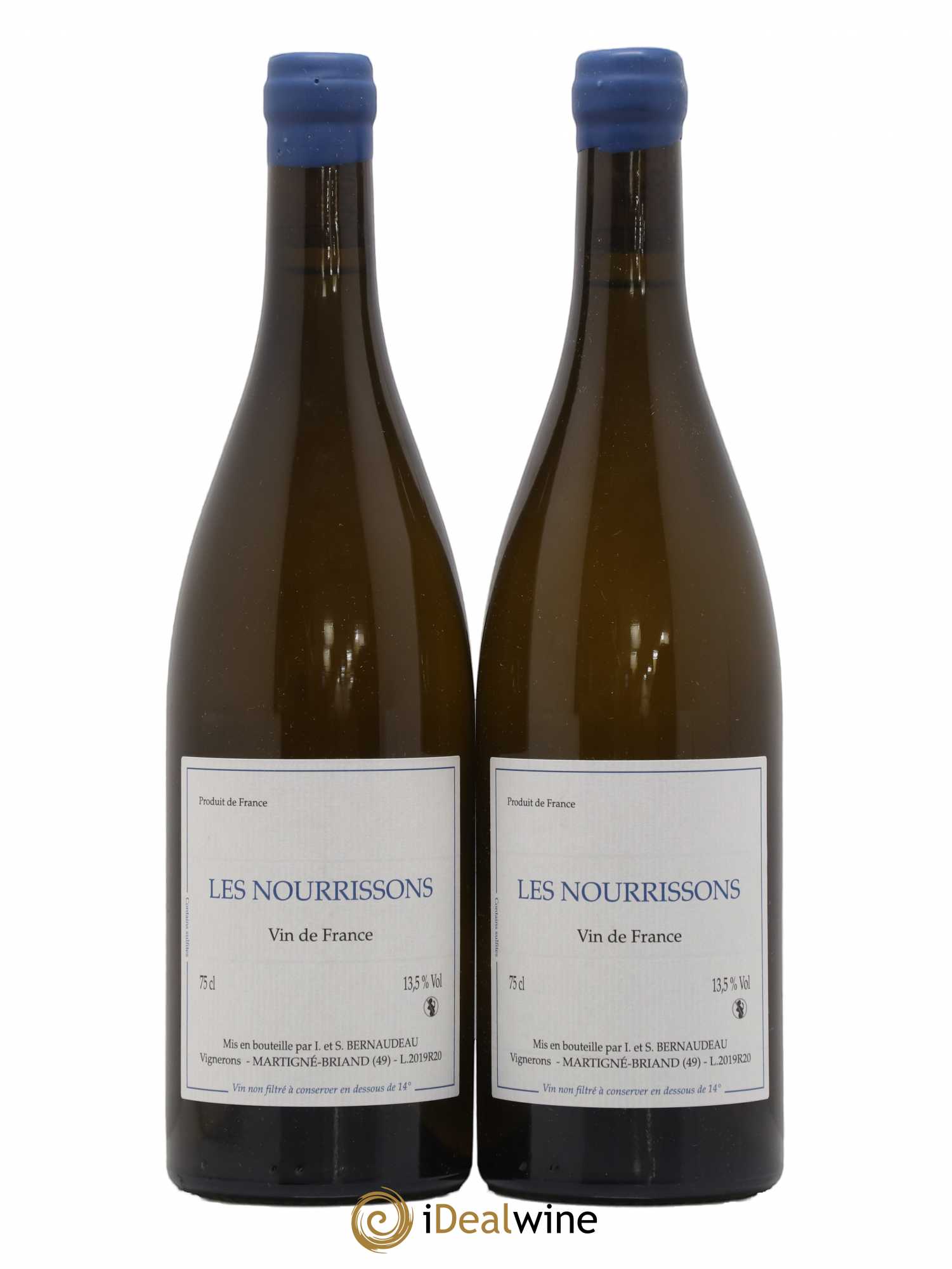 Vin de France Les Nourrissons Stéphane Bernaudeau 2019 - Lot de 2 bouteilles - 0