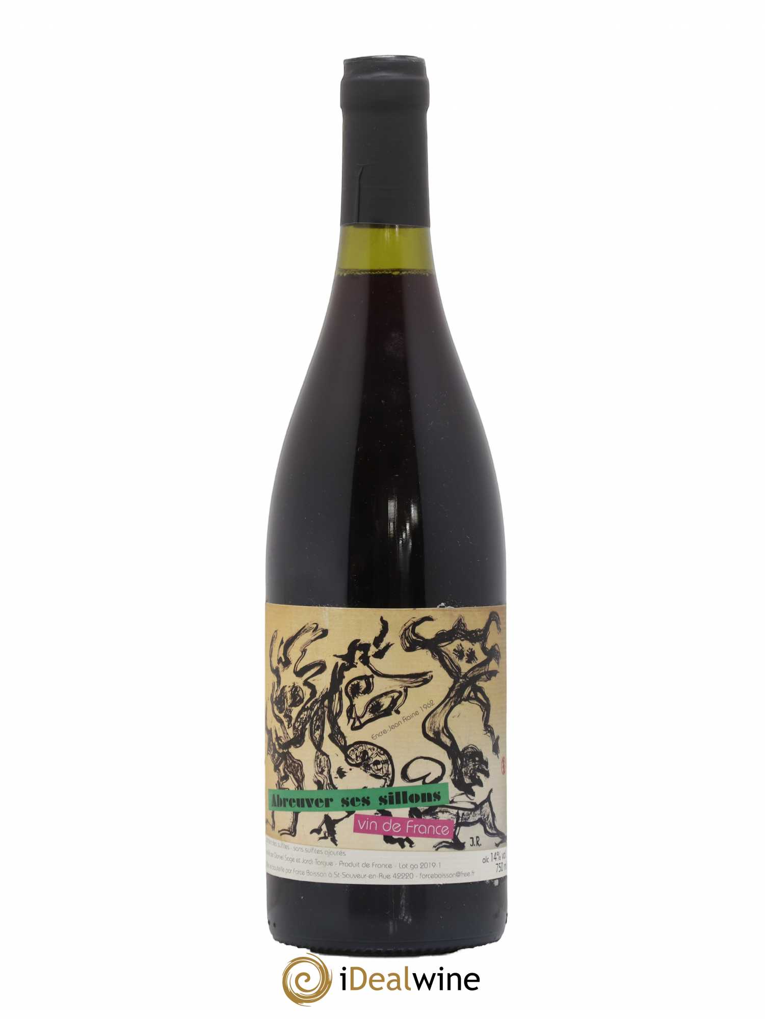 Vin de France Abreuver ses sillons Daniel Sage 2018 - Lot de 1 bouteille - 0