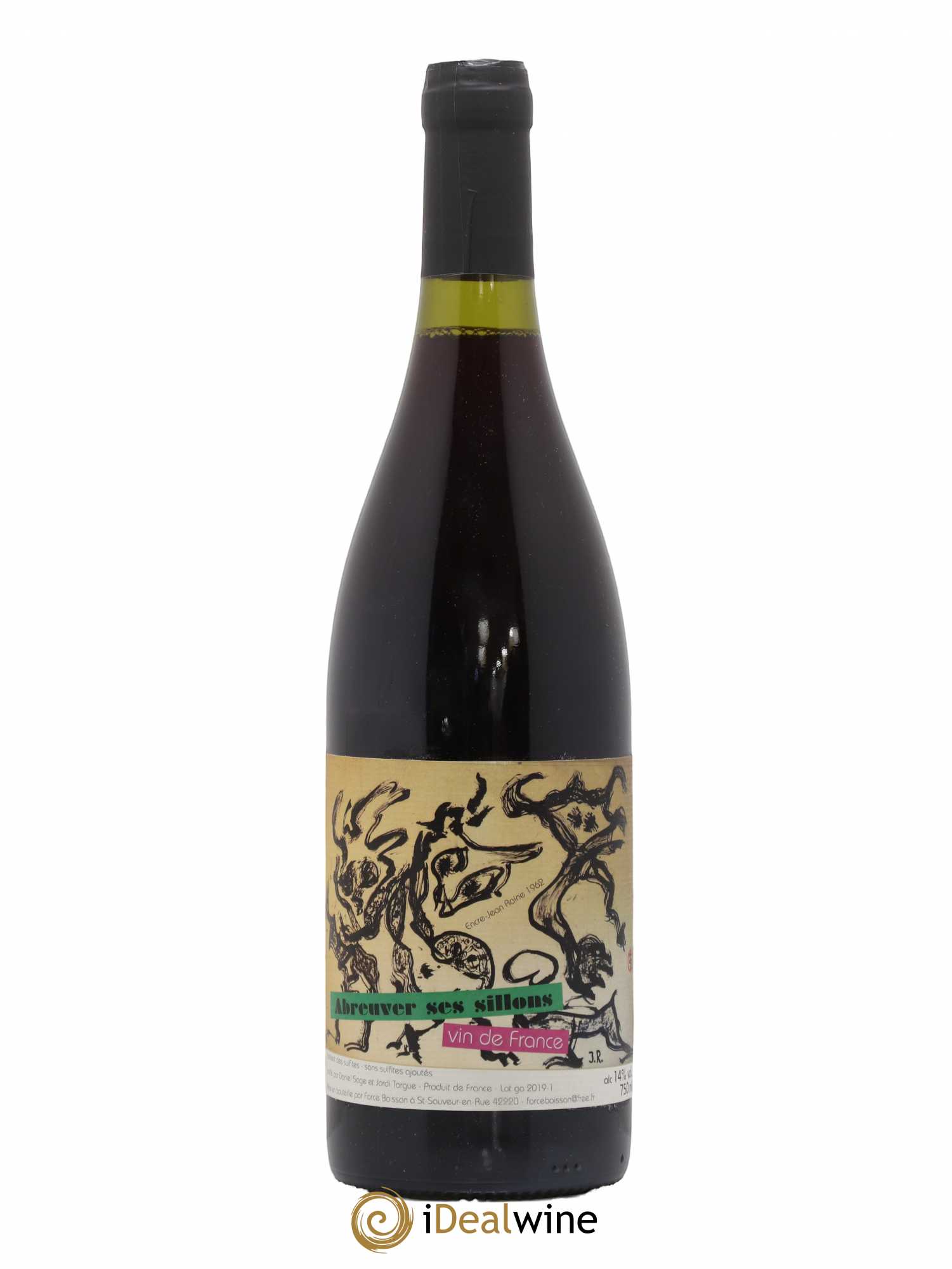 Vin de France Abreuver ses sillons Daniel Sage 2018 - Lot de 1 bouteille - 0