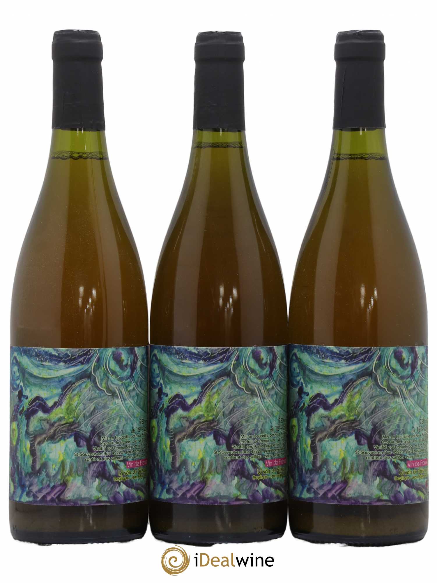Vin de France La voix du periscope Daniel Sage 2018 - Lot de 3 bouteilles - 0