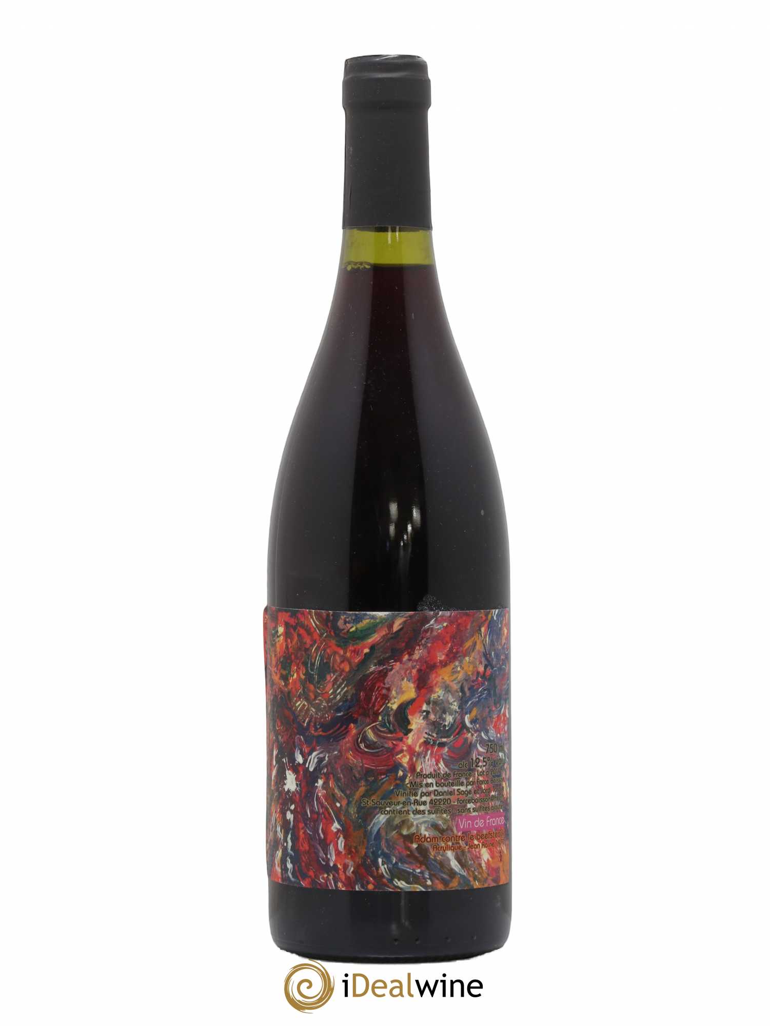 Vin de France Adam Contre le Beefsteak Daniel Sage 2018 - Lot de 1 bouteille - 0