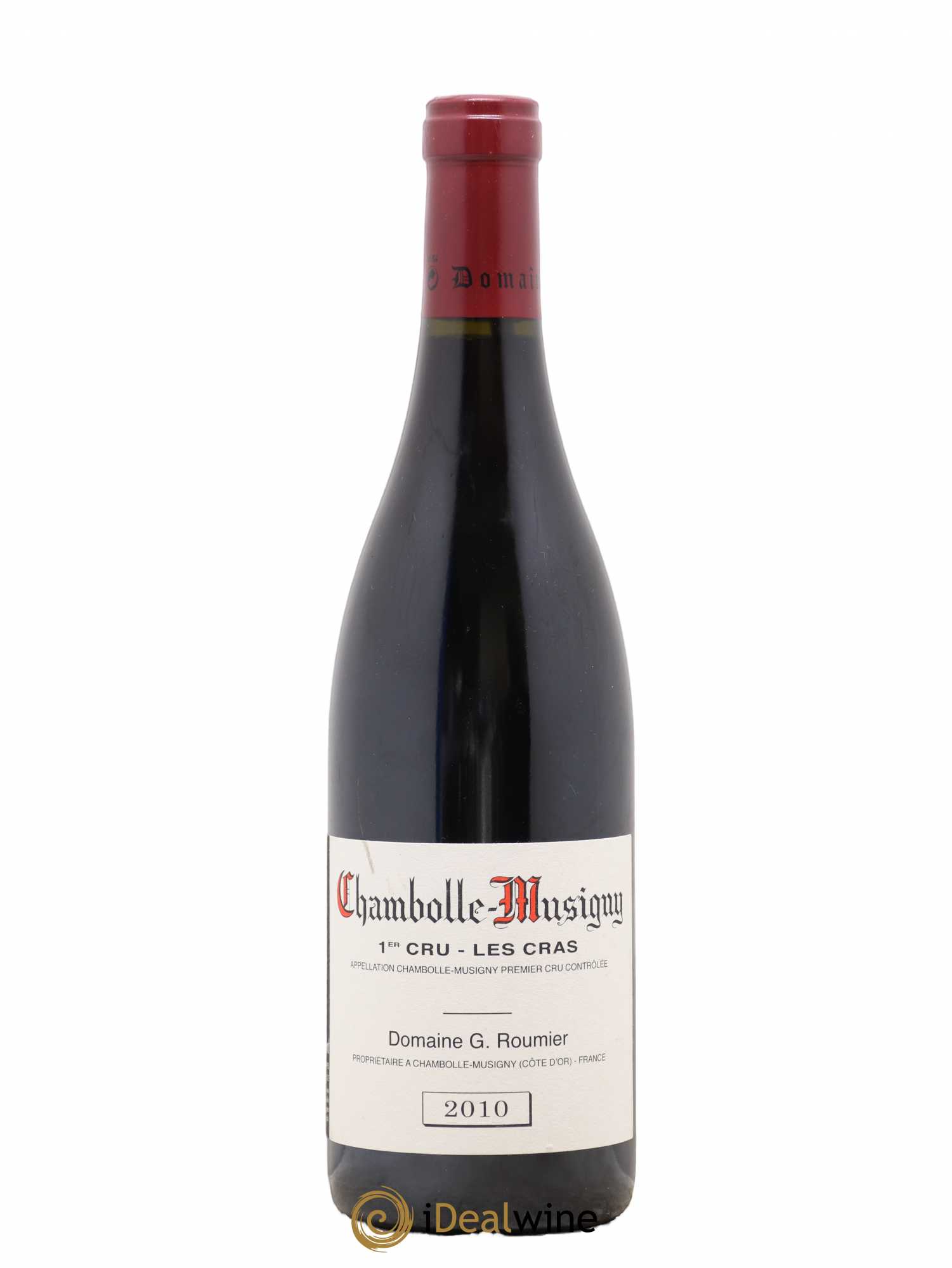 Chambolle-Musigny 1er Cru Les Cras Georges Roumier (Domaine) 2010 - Lot de 1 bouteille - 0
