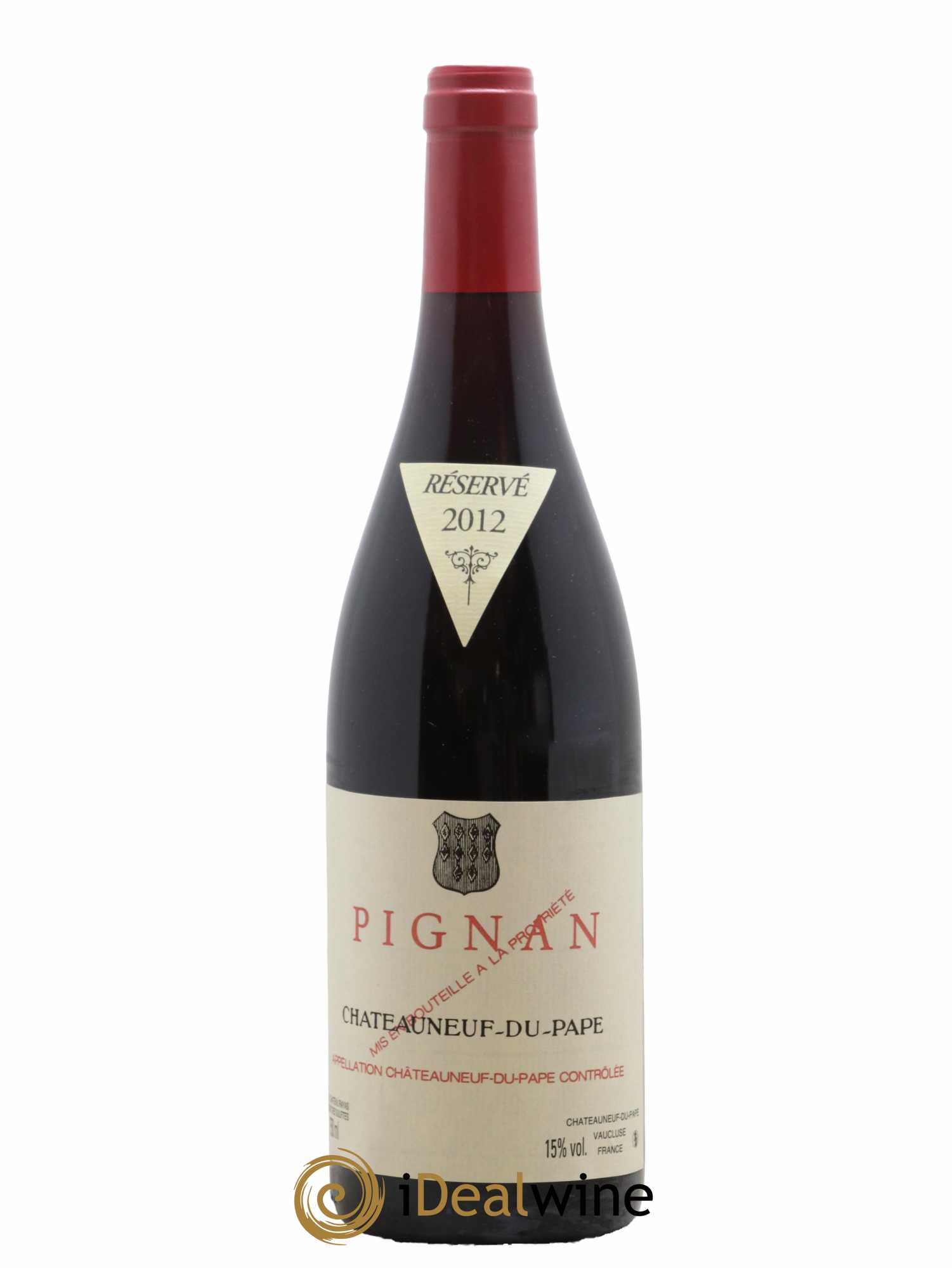 Châteauneuf-du-Pape Pignan Emmanuel Reynaud 2012 - Lot de 1 bouteille - 0