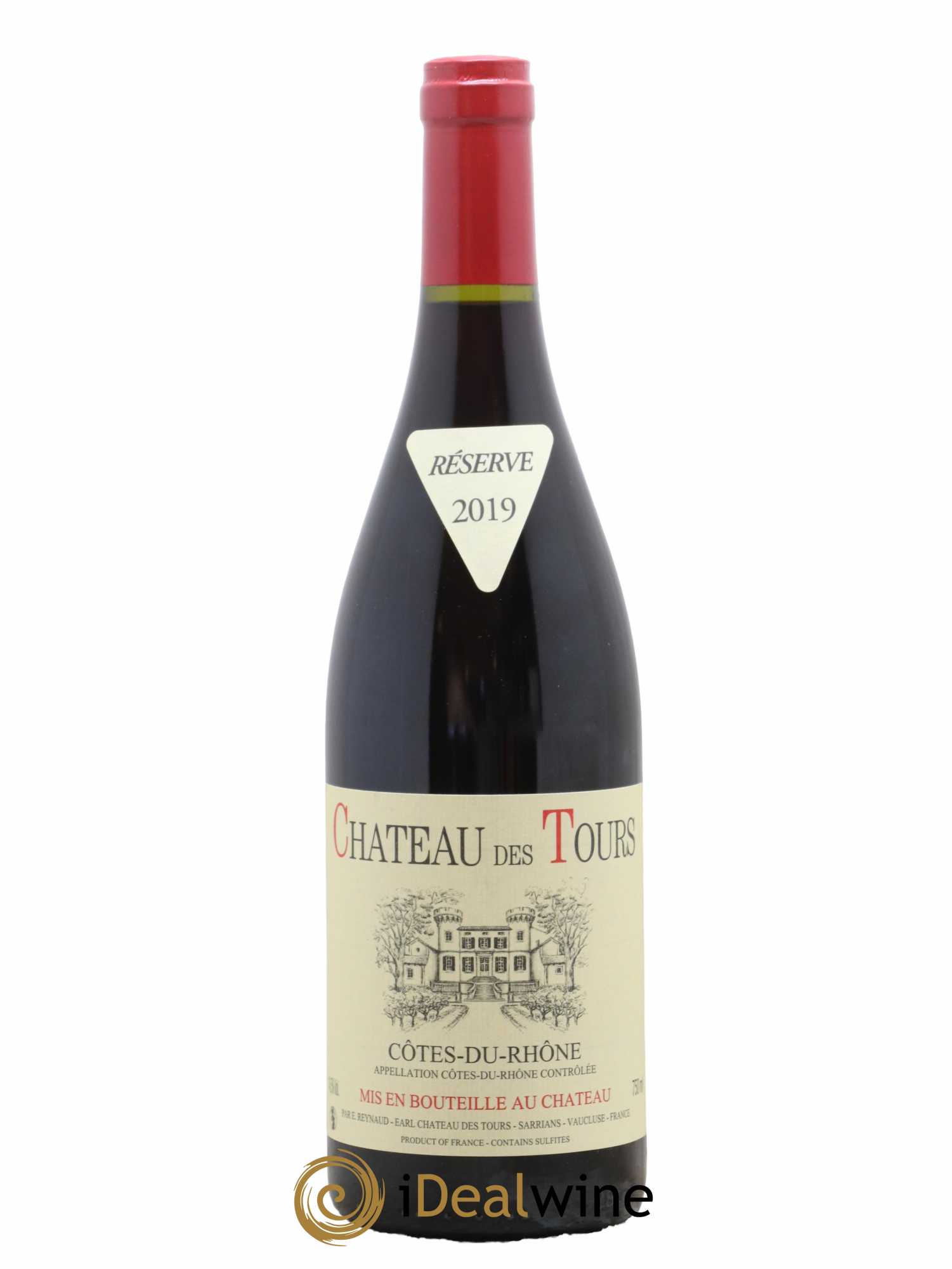 Côtes-du-Rhône Château des Tours Emmanuel Reynaud 2019 - Lot de 1 bouteille - 0