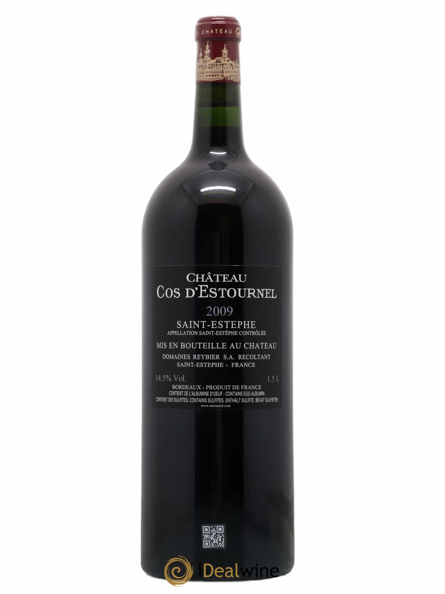 Cos d'Estournel 2ème Grand Cru Classé 2009 - Lot de 1 magnum - 1