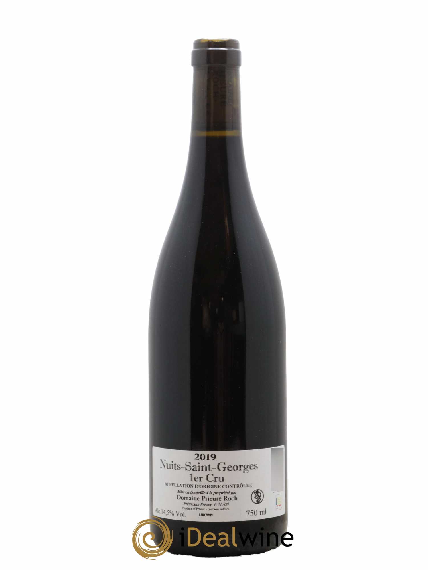 Nuits-Saint-Georges 1er Cru Vieilles Vignes Prieuré Roch 2019 - Lot de 1 bouteille - 1