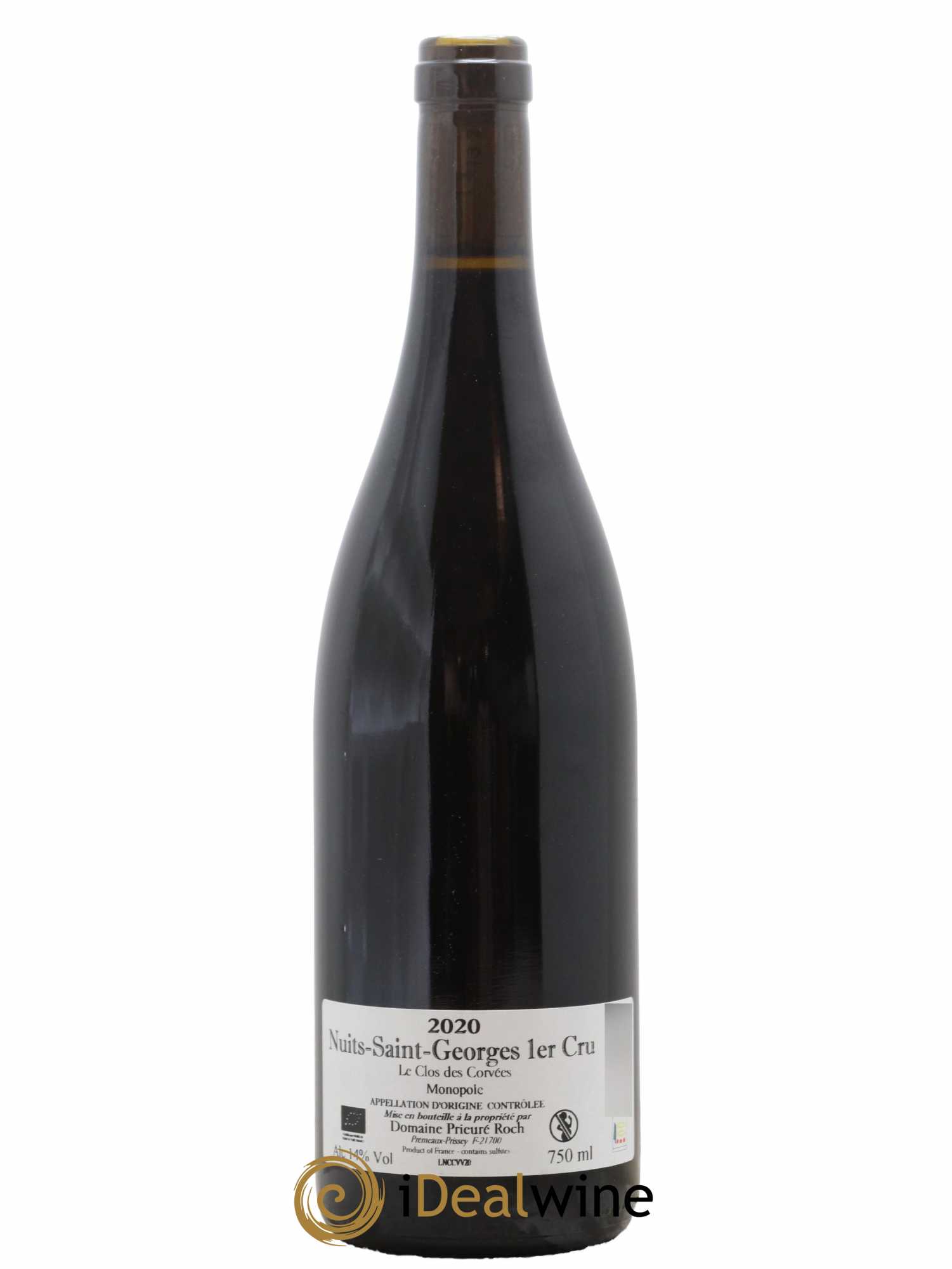 Nuits-Saint-Georges 1er Cru Le Clos des Corvées Vieilles Vignes Prieuré Roch 2020 - Posten von 1 Flasche - 1