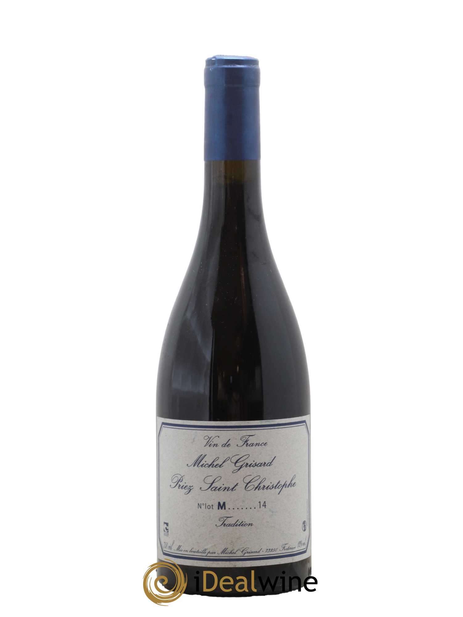 Vin de France Priez Saint Christophe Michel Grisard 2014 - Lot de 1 bouteille - 0
