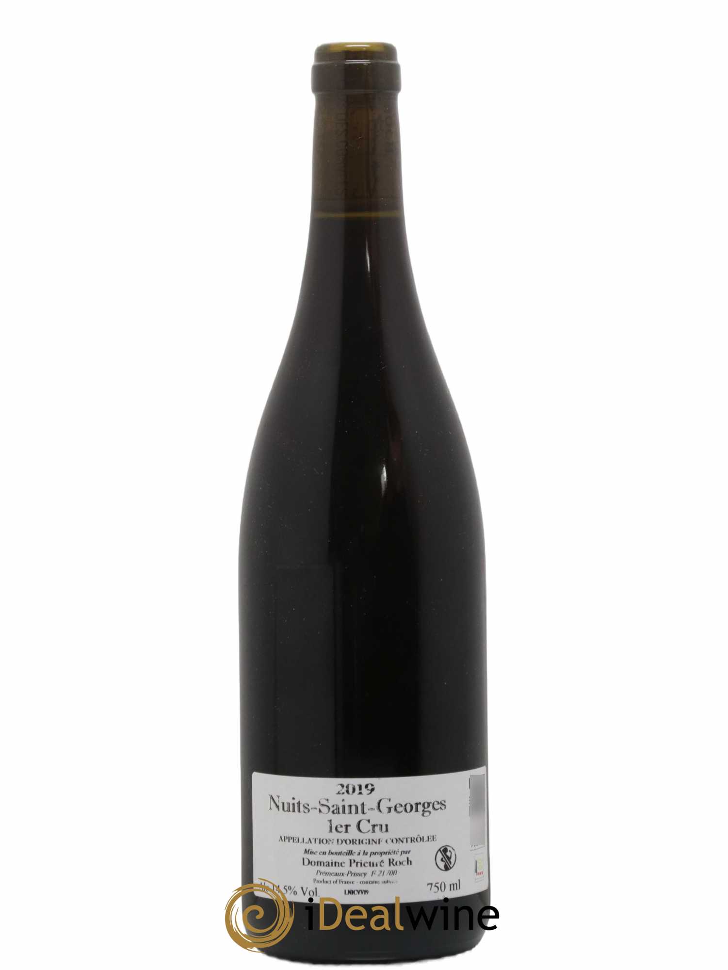 Nuits-Saint-Georges 1er Cru Vieilles Vignes Prieuré Roch 2019 - Lot de 1 bouteille - 1