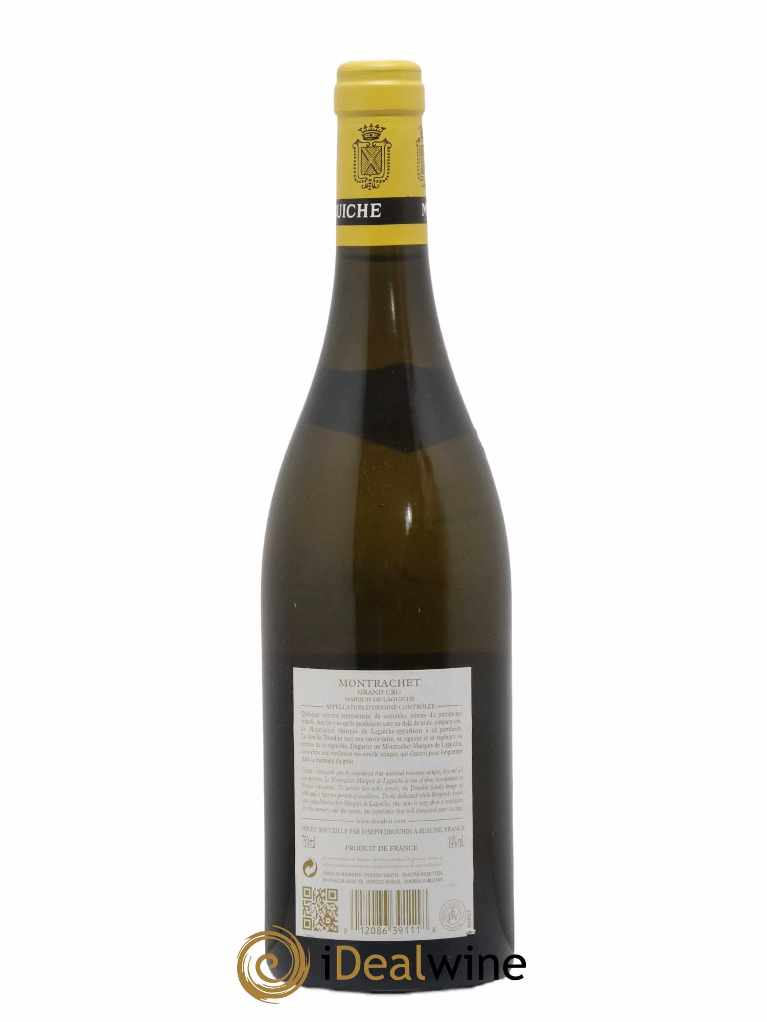 Montrachet Grand Cru Marquis de Laguiche Joseph Drouhin 2018 - Lot of 1 bottle - 1