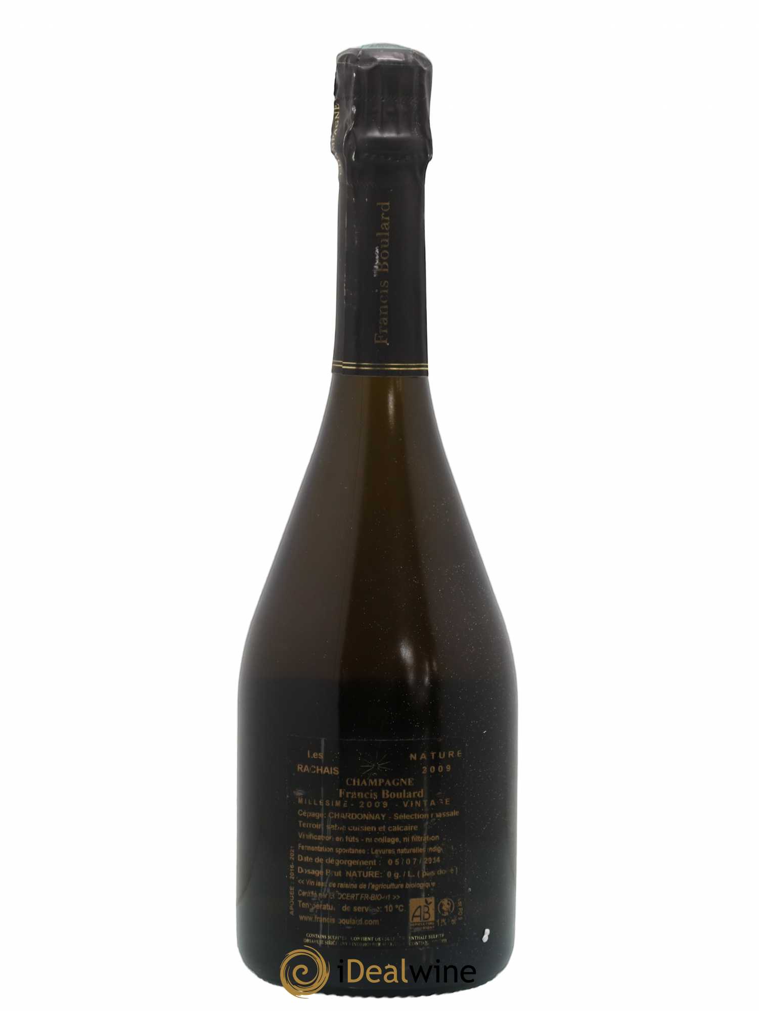 Les Rachais Francis Boulard 2009 - Lot de 1 bouteille - 1