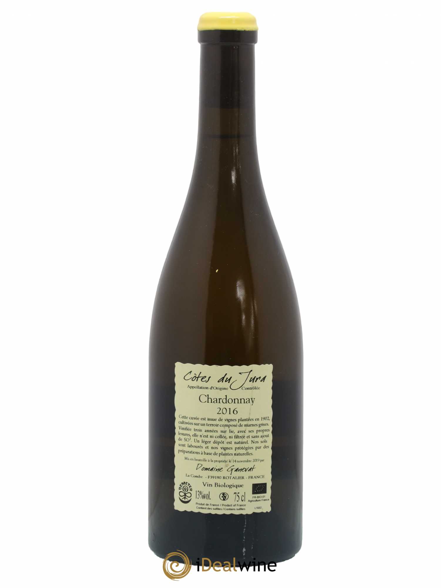 Côtes du Jura Les Chalasses Vieilles Vignes Jean-François Ganevat (Domaine) 2016 - Lot de 1 bouteille - 1