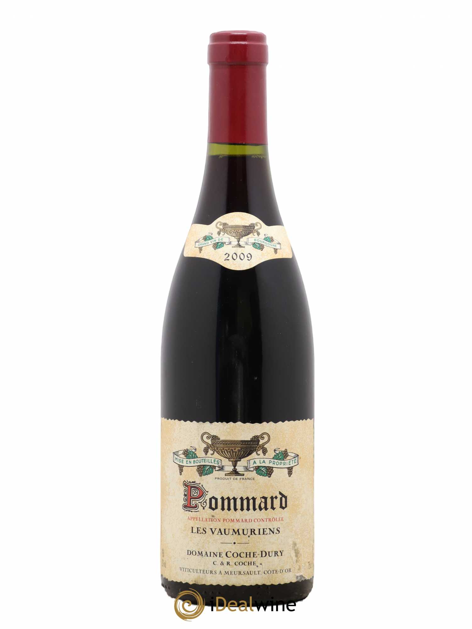 Pommard les Vaumuriens Coche Dury (Domaine) 2009 - Lot de 1 bouteille - 0