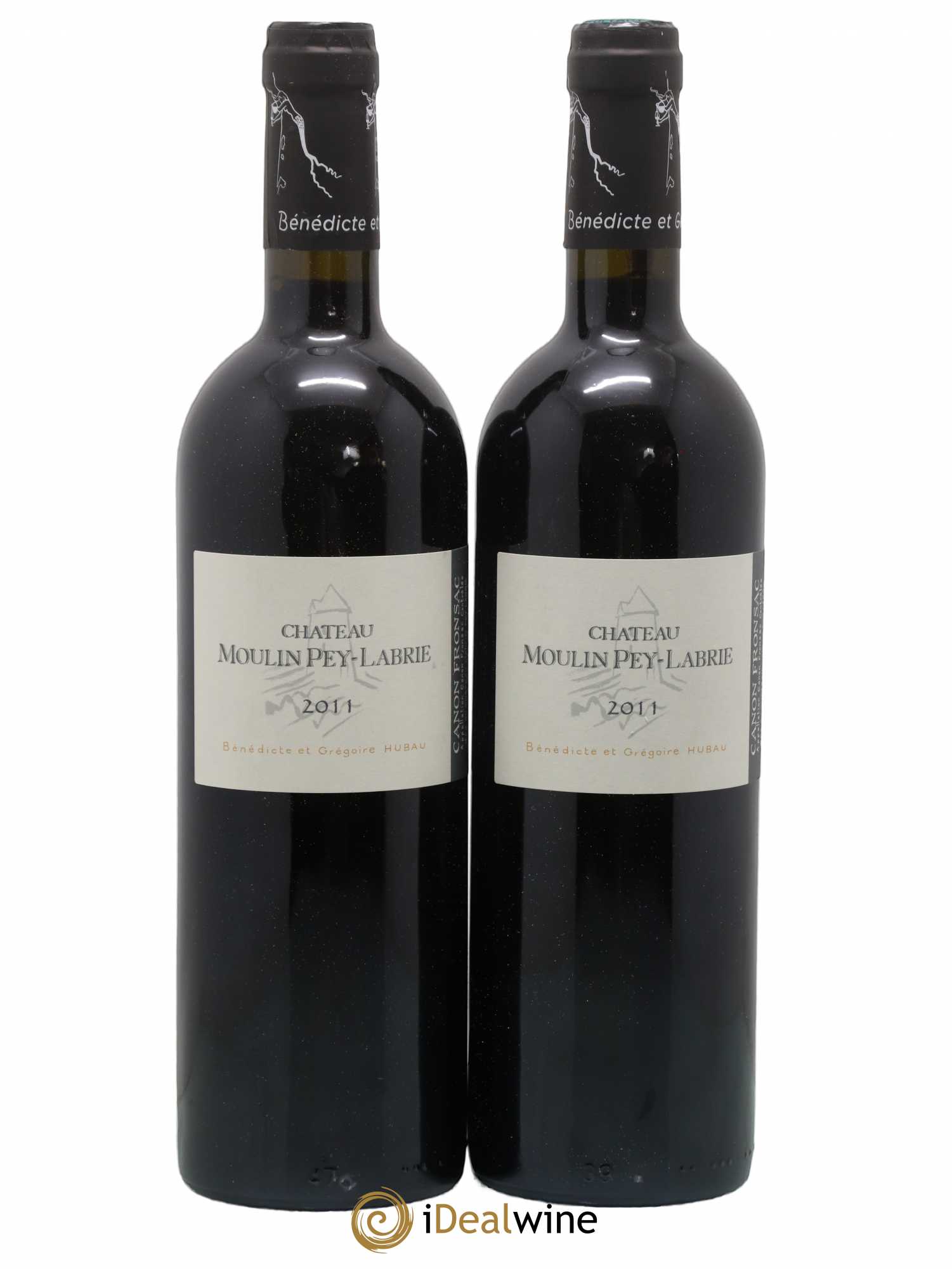 Château Moulin Pey-Labrie 2011 - Lot de 2 bouteilles - 0