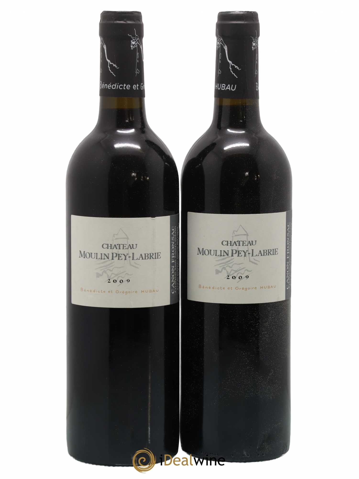 Château Moulin Pey-Labrie 2009 - Lot de 2 bouteilles - 0