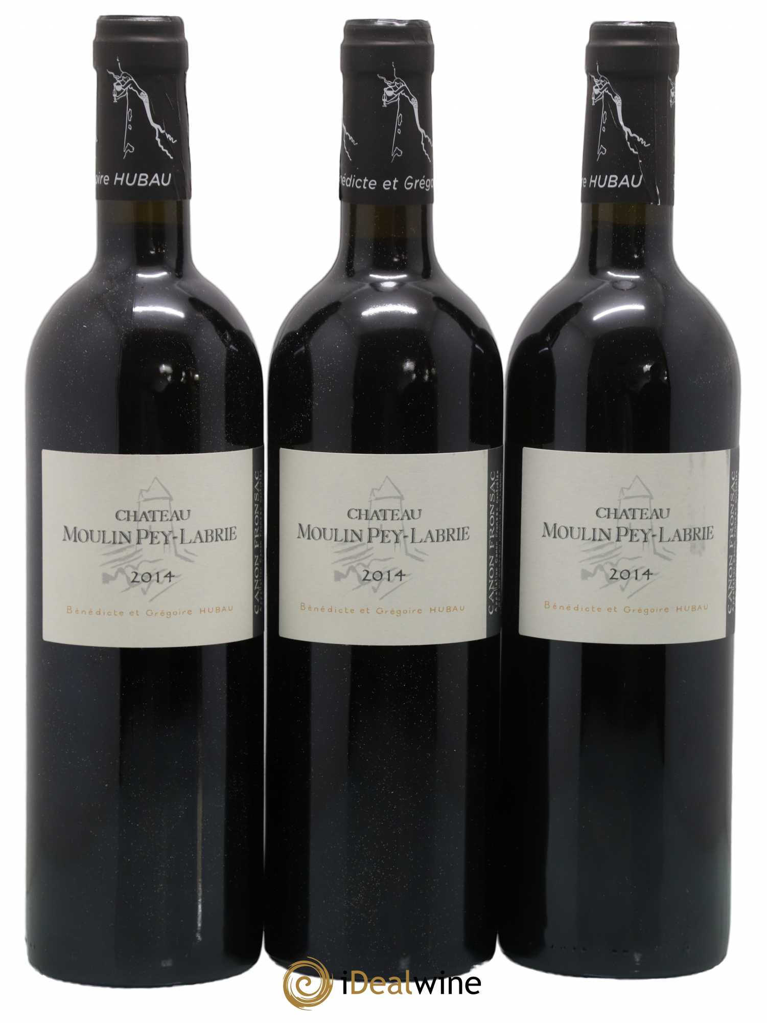 Château Moulin Pey-Labrie 2014 - Lot de 3 bouteilles - 0