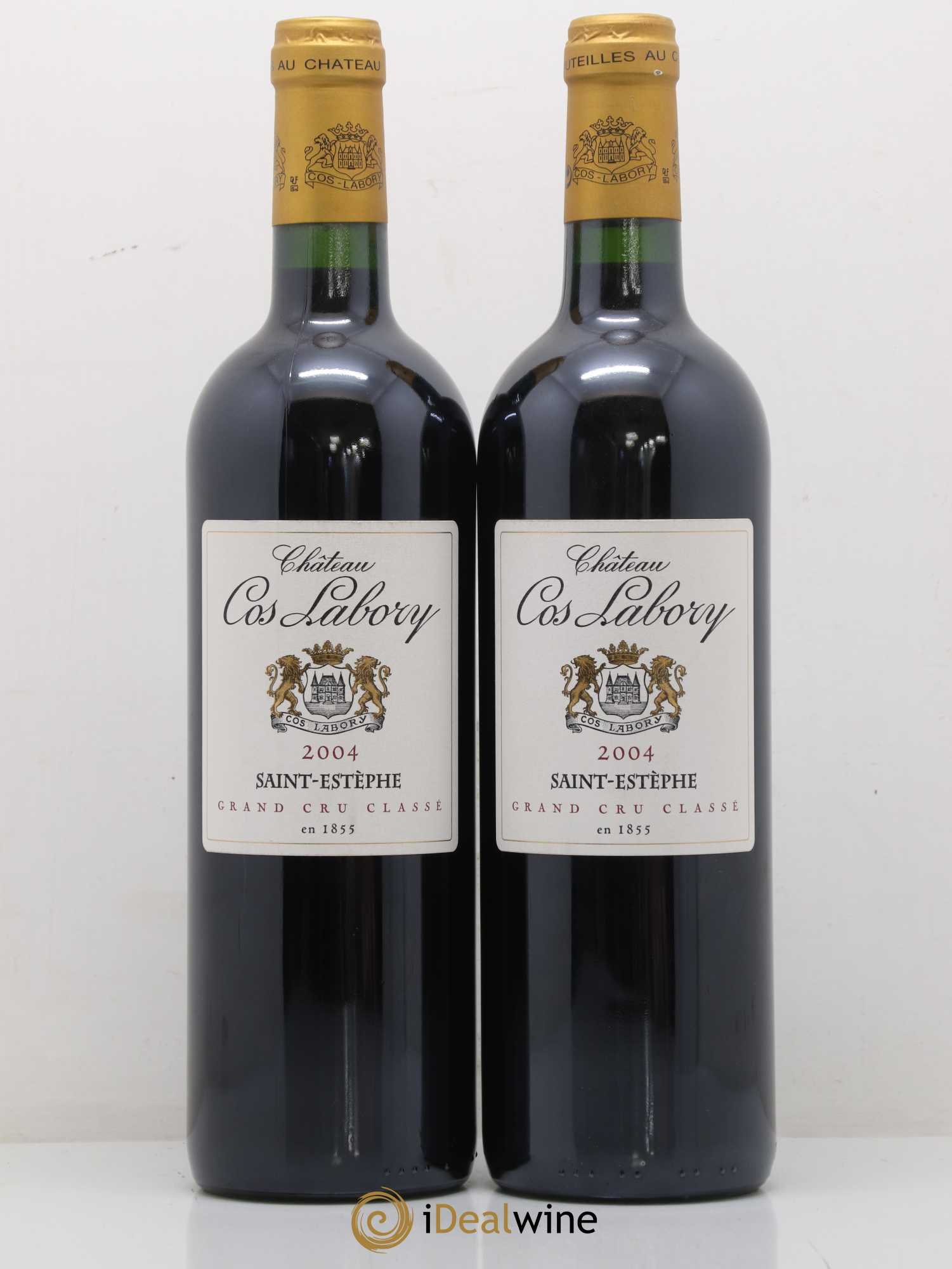 Château Cos Labory 5ème Grand Cru Classé 2004 - Lot de 2 bouteilles - 0