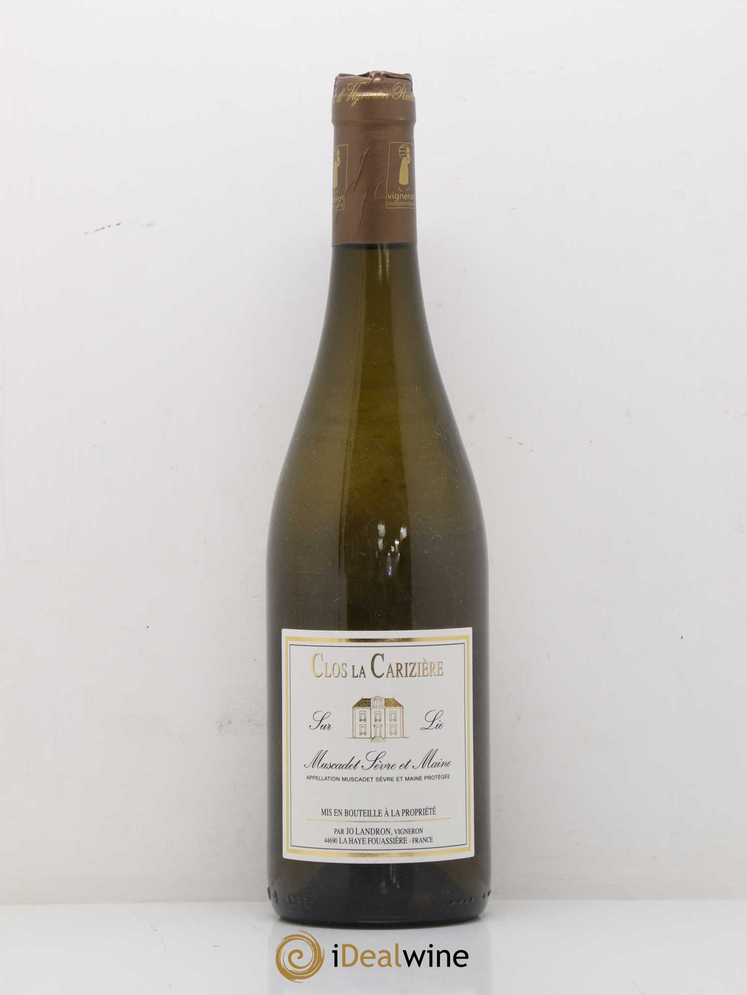 Muscadet-Sèvre-et-Maine Le Clos La Carizière Jo Landron 2014 - Lot de 1 bouteille - 0